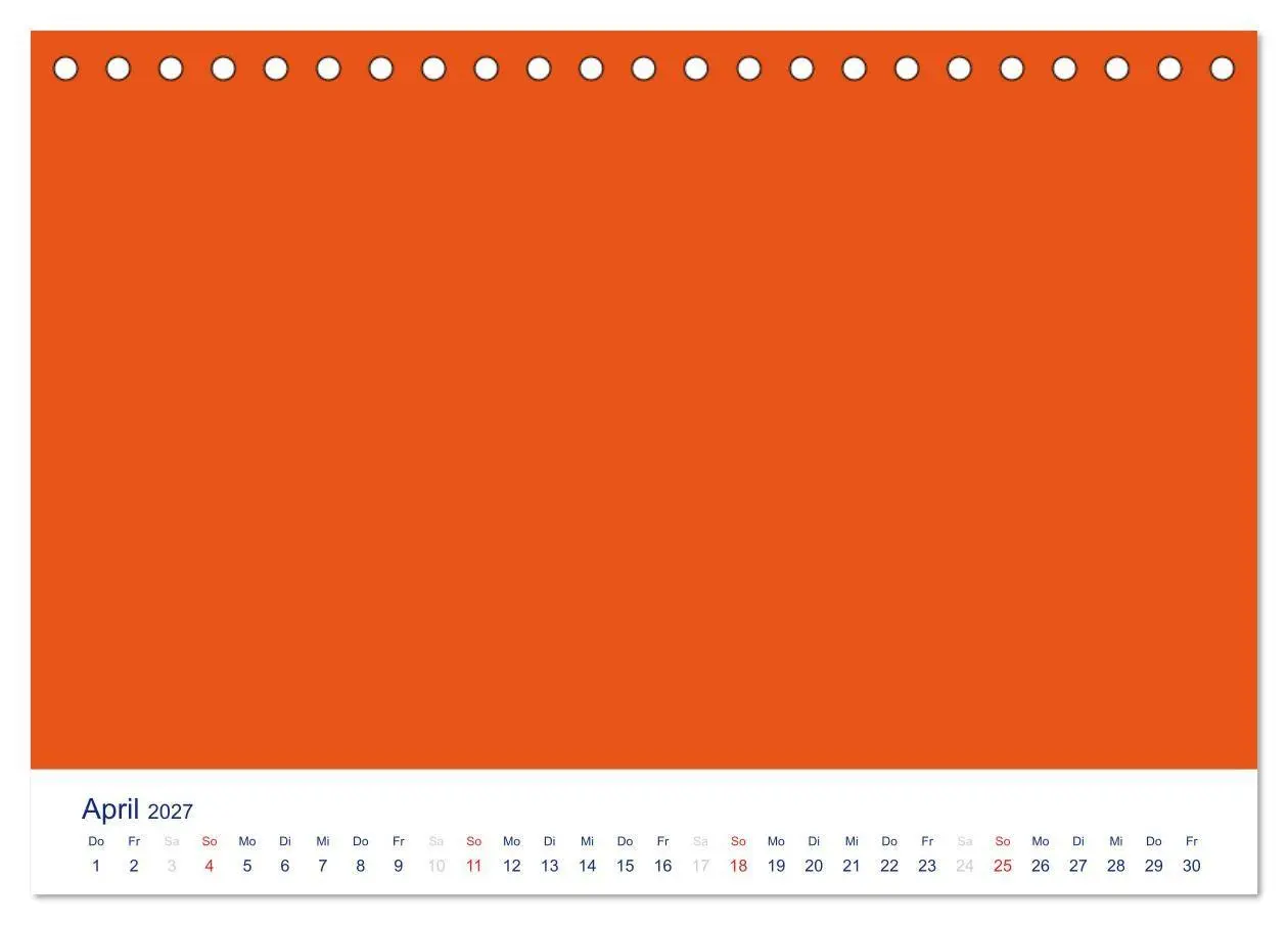 Bild: 9783594009178 | Farbiger Bastelkalender (Tischkalender 2027 DIN A5 quer), CALVENDO...