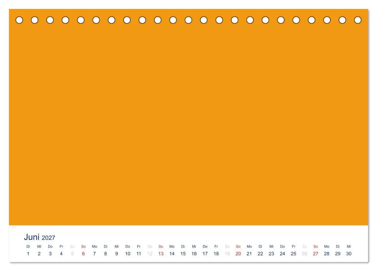 Bild: 9783594009178 | Farbiger Bastelkalender (Tischkalender 2027 DIN A5 quer), CALVENDO...