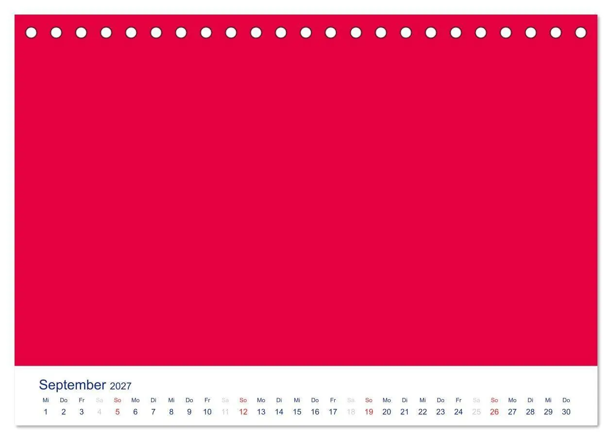 Bild: 9783594009178 | Farbiger Bastelkalender (Tischkalender 2027 DIN A5 quer), CALVENDO...