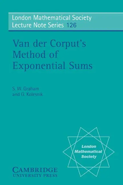 Cover: 9780521339278 | Van Der Corput's Method of Exponential Sums | S. W. Graham (u. a.)