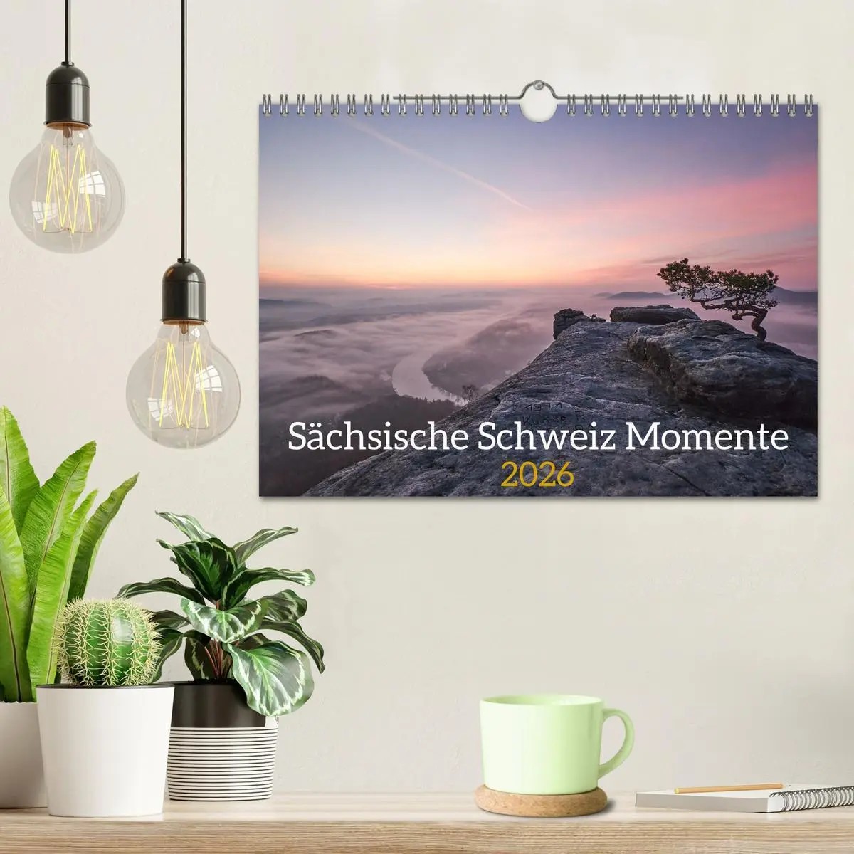Bild: 9783457549278 | Sächsische Schweiz Momente 2026 (Wandkalender 2026 DIN A4 quer),...
