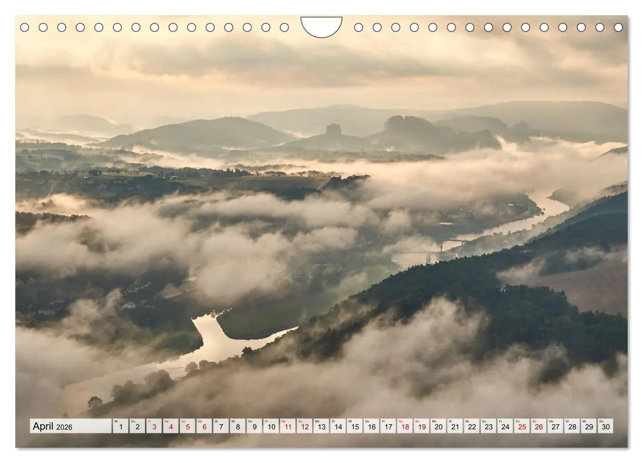 Bild: 9783457549278 | Sächsische Schweiz Momente 2026 (Wandkalender 2026 DIN A4 quer),...