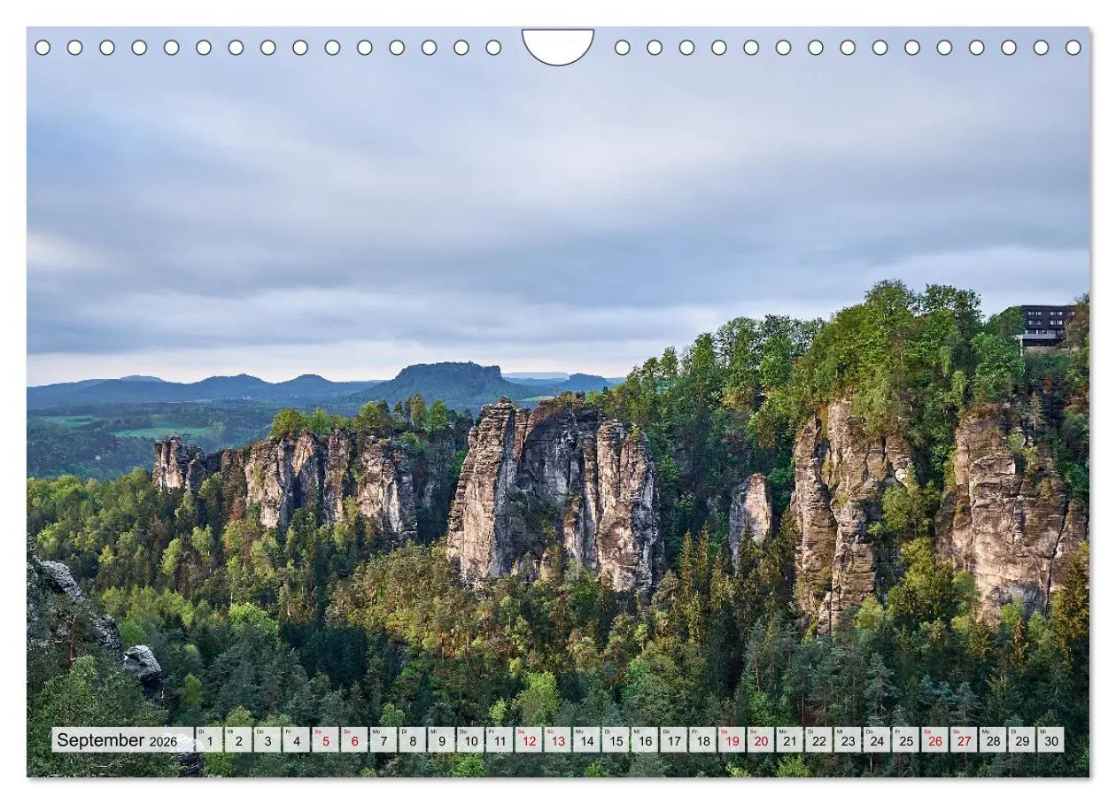Bild: 9783457549278 | Sächsische Schweiz Momente 2026 (Wandkalender 2026 DIN A4 quer),...