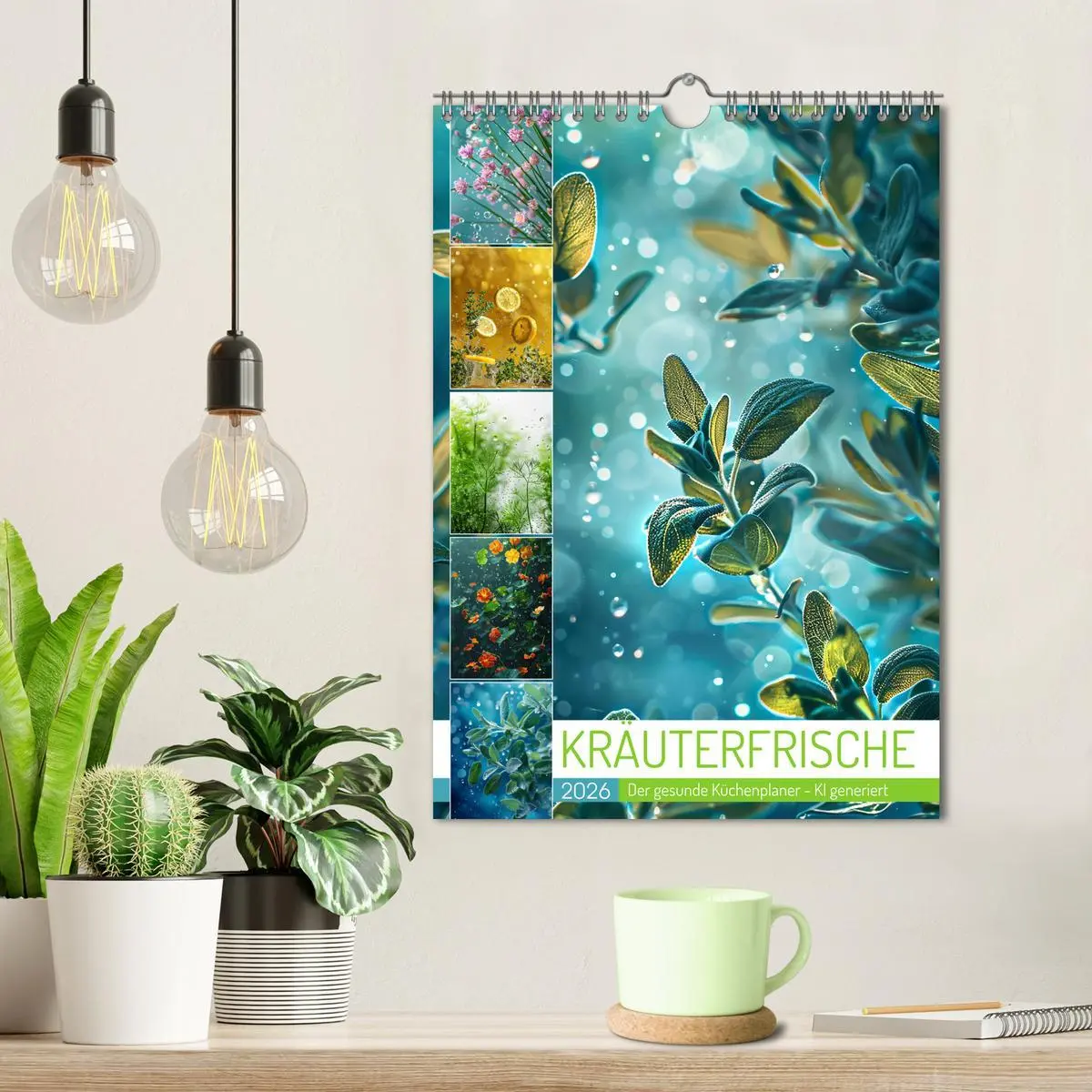 Bild: 9783516259278 | Kräuterfrische (Wandkalender 2026 DIN A4 hoch), CALVENDO...