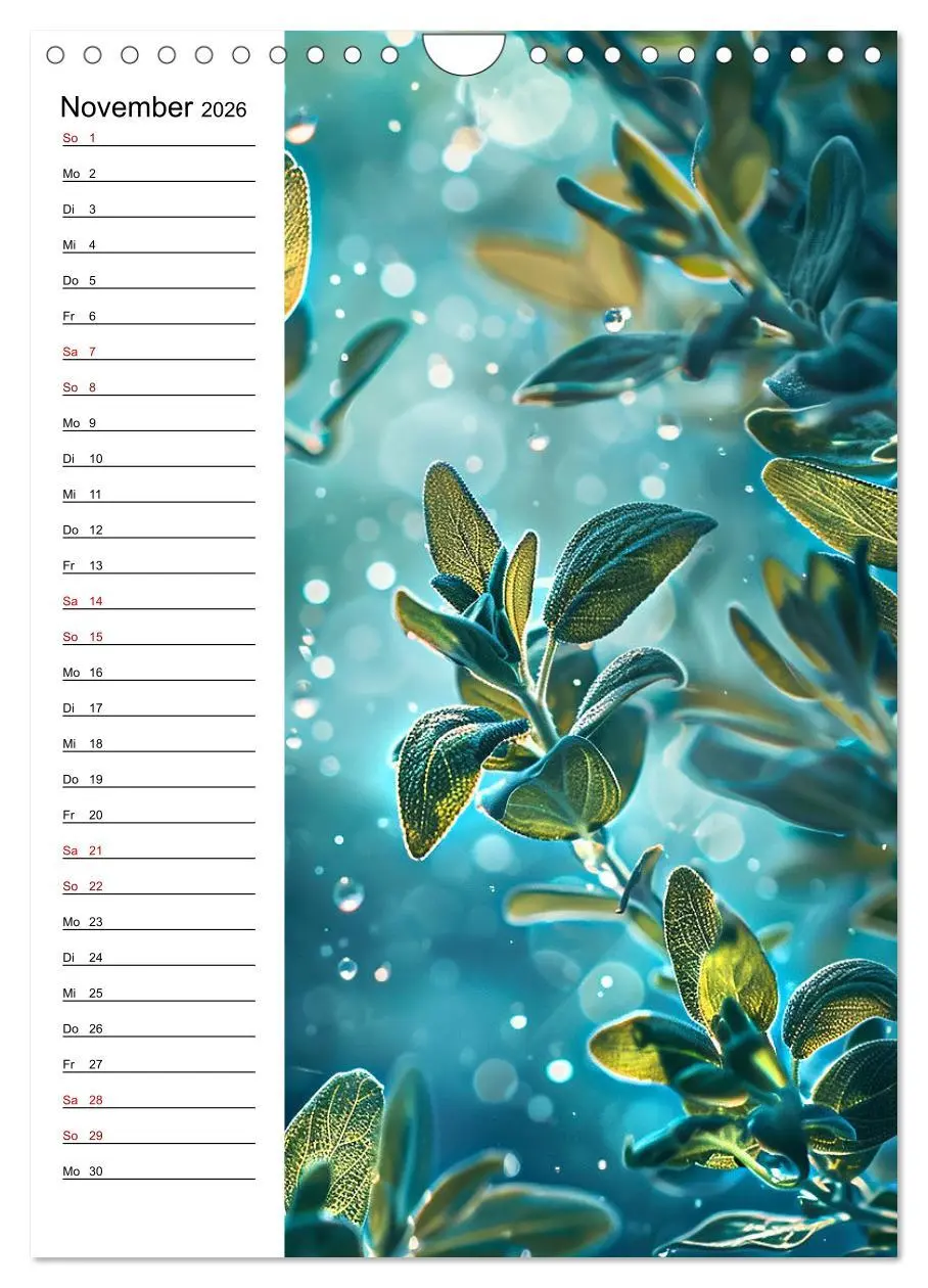 Bild: 9783516259278 | Kräuterfrische (Wandkalender 2026 DIN A4 hoch), CALVENDO...
