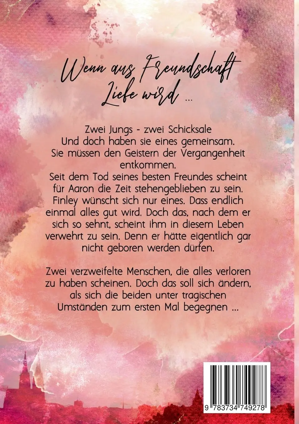 Rückseite: 9783734749278 | Finley und Aaron | Wenn du gehst | Mary Bee | Taschenbuch | You and me