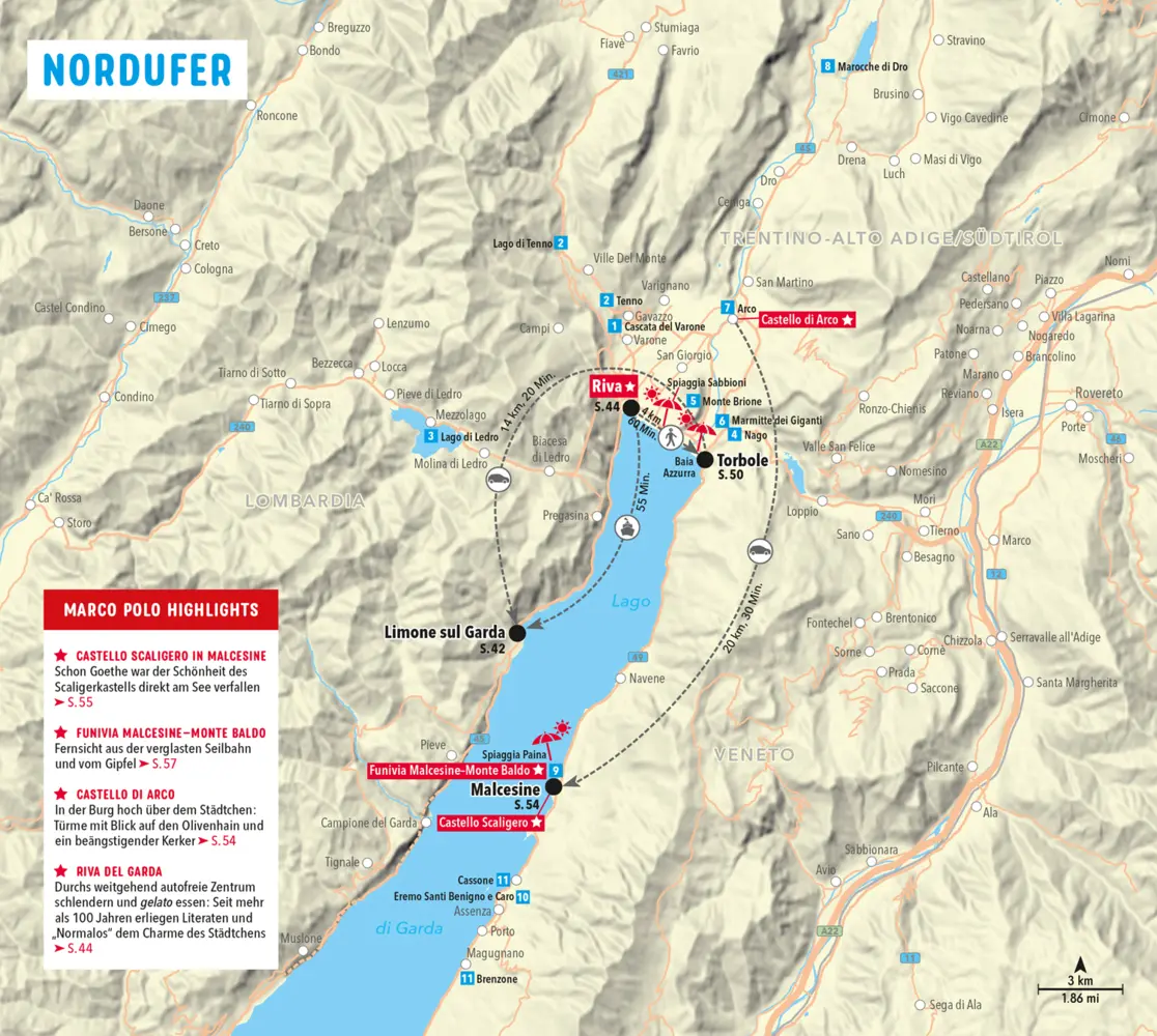 Bild: 9783829719278 | MARCO POLO Reiseführer Gardasee | Margherita Bettoni (u. a.) | Buch