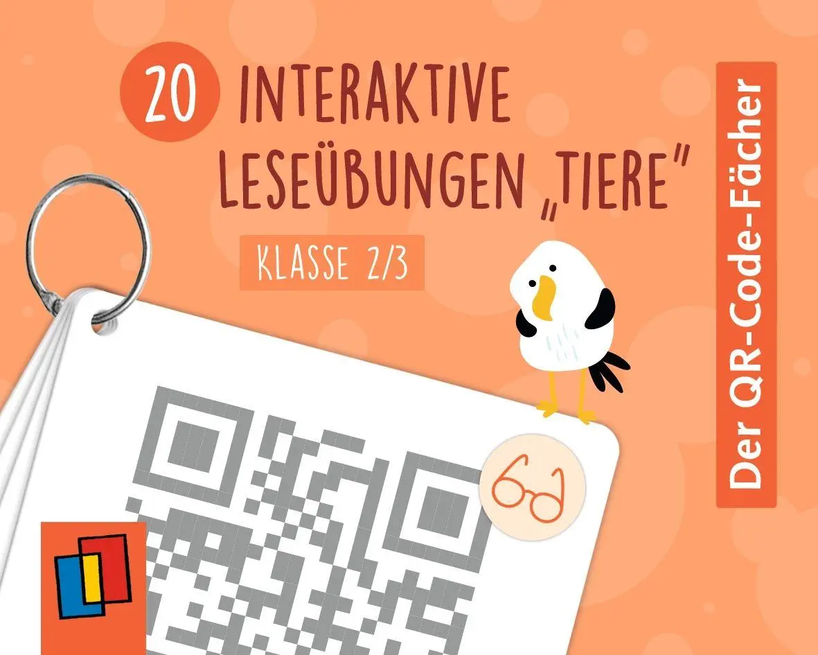 20 interaktive Leseübungen "Tiere", Klasse 2/3