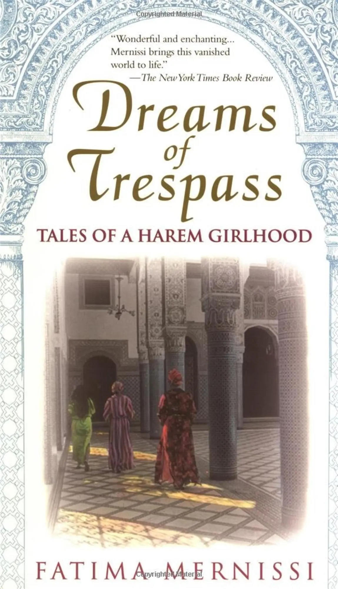 Cover: 9780201489378 | Dreams of Trespass | Tales of a Harem Girlhood | Fatima Mernissi
