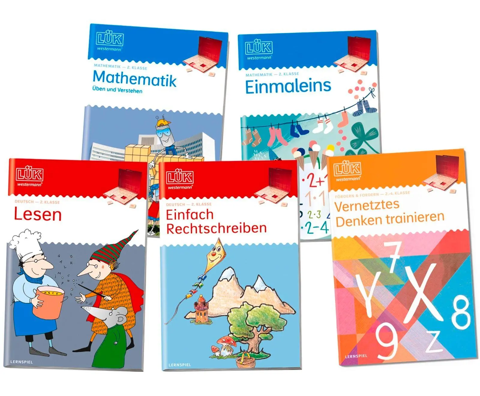 Cover: 9783072499378 | LÜK. Das Lernpaket für die 2. Klasse | Taschenbuch | LÜK Sets | 2026