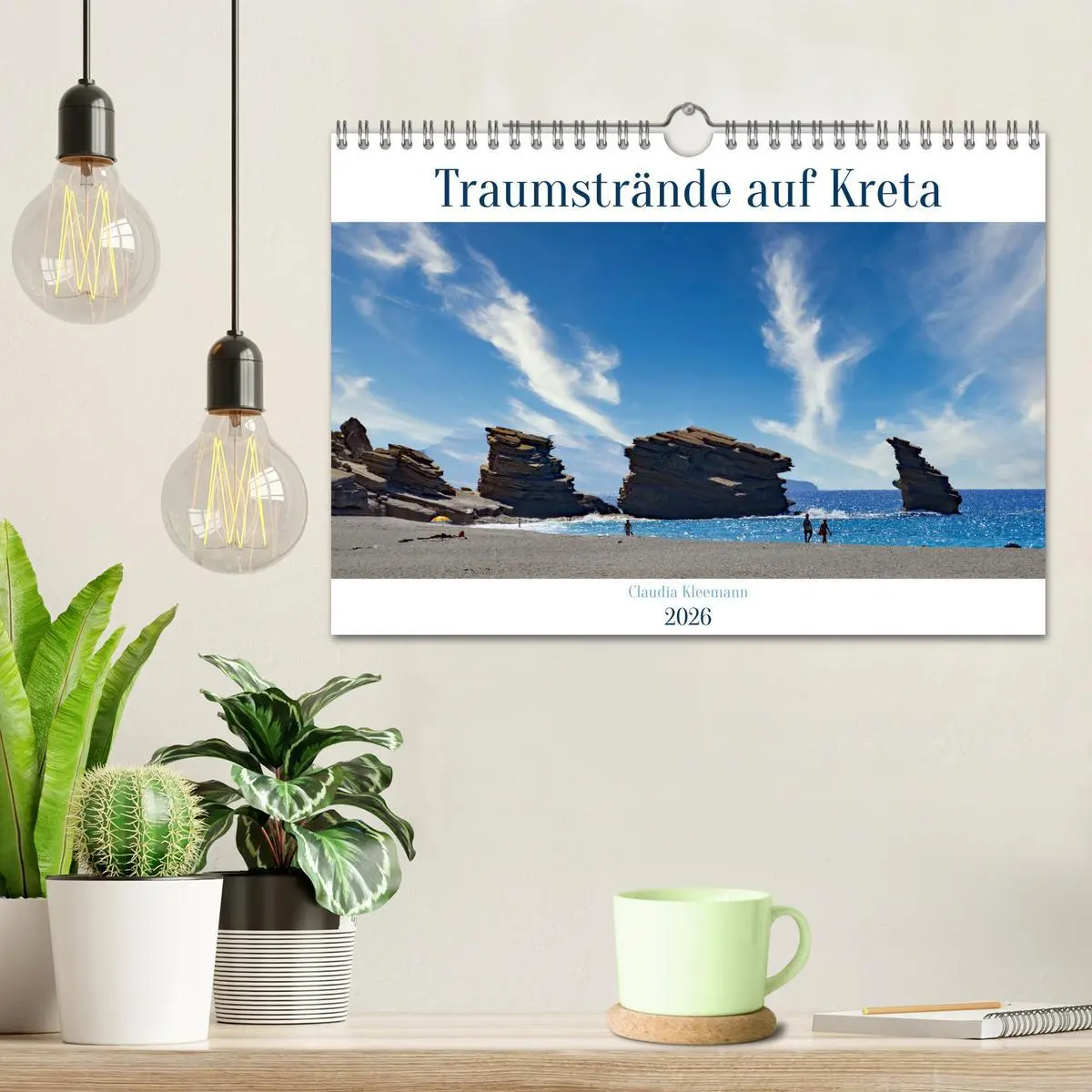 Bild: 9783457539378 | Traumstrände auf Kreta (Wandkalender 2026 DIN A4 quer), CALVENDO...