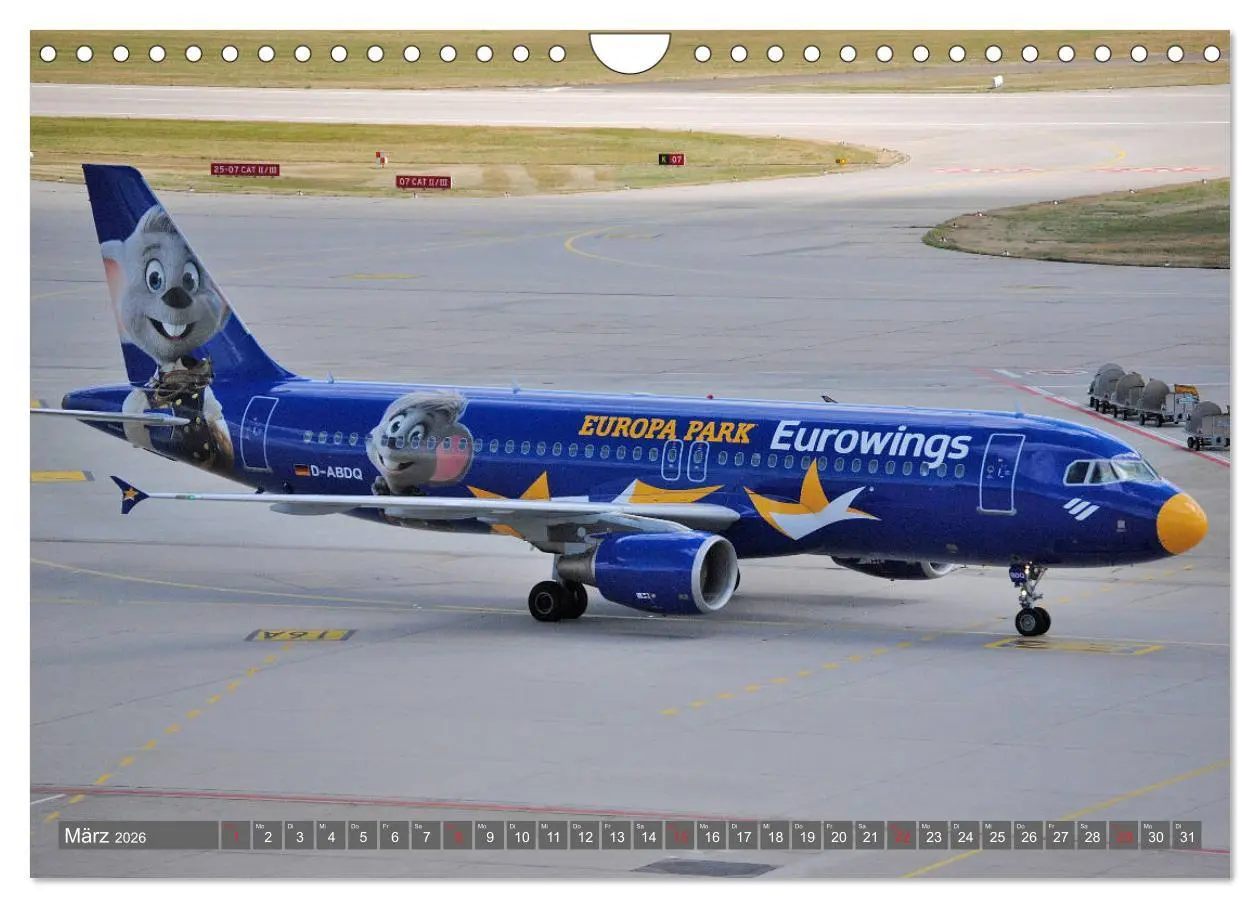 Bild: 9783457779378 | Flugzeuge zwischen Himmel und Erde (Wandkalender 2026 DIN A4 quer),...