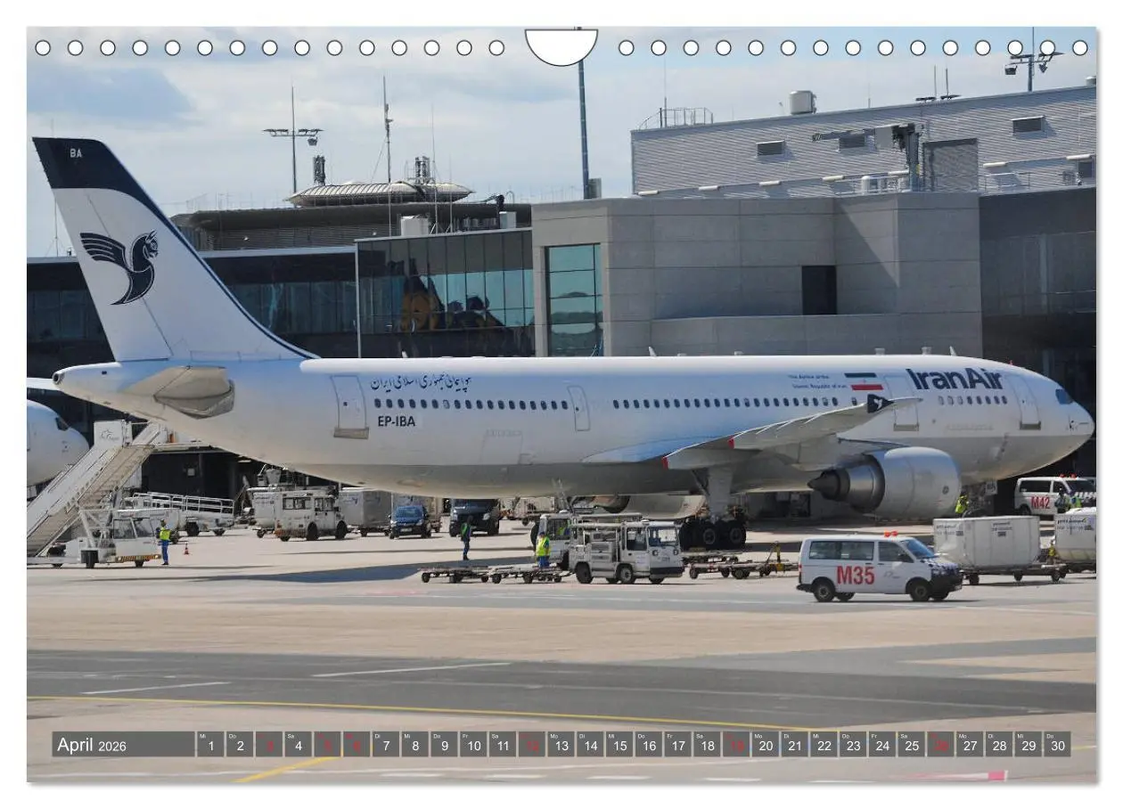 Bild: 9783457779378 | Flugzeuge zwischen Himmel und Erde (Wandkalender 2026 DIN A4 quer),...