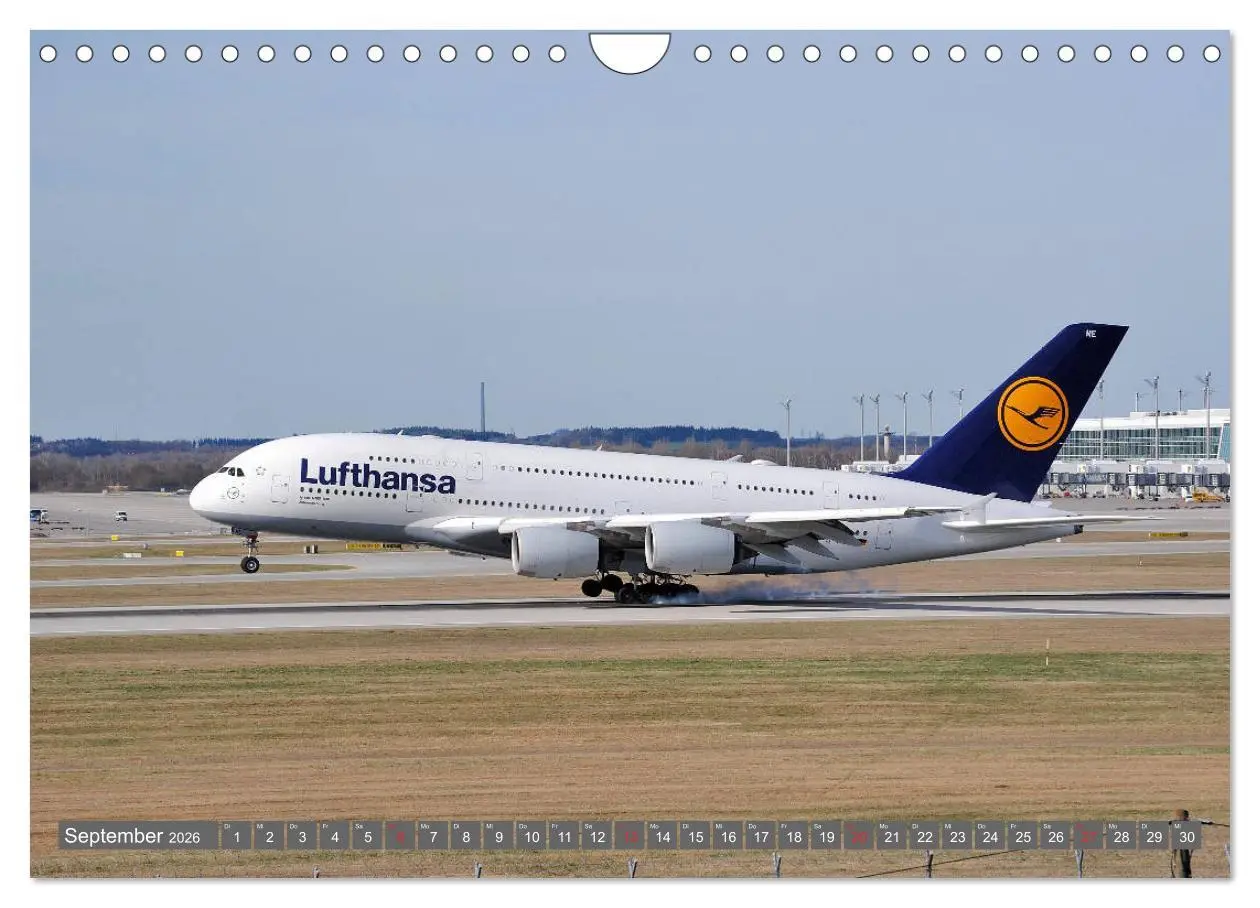 Bild: 9783457779378 | Flugzeuge zwischen Himmel und Erde (Wandkalender 2026 DIN A4 quer),...