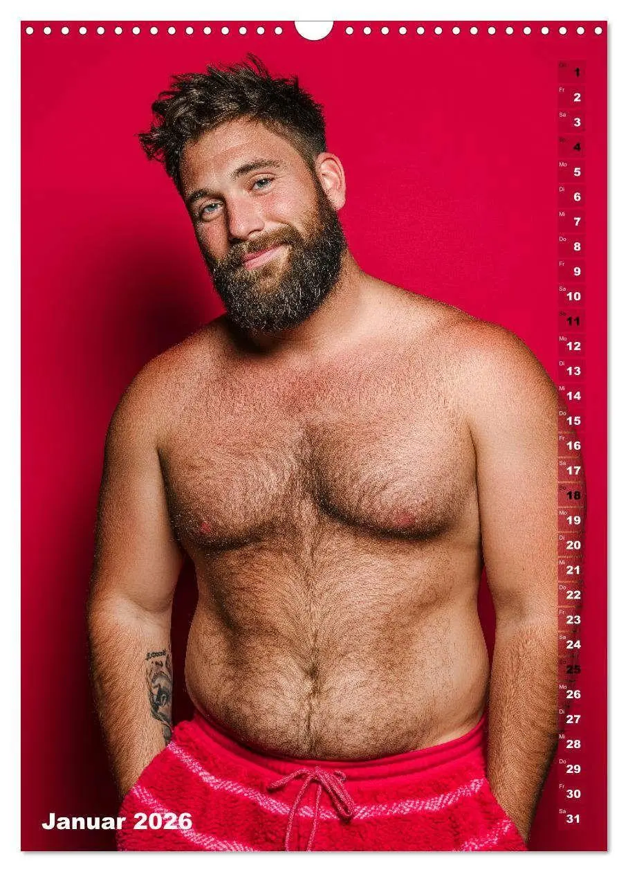 Bild: 9783516629378 | Bärchentyp - Sexy Männerkalender mit Bart, Bierbauch und Charakter...