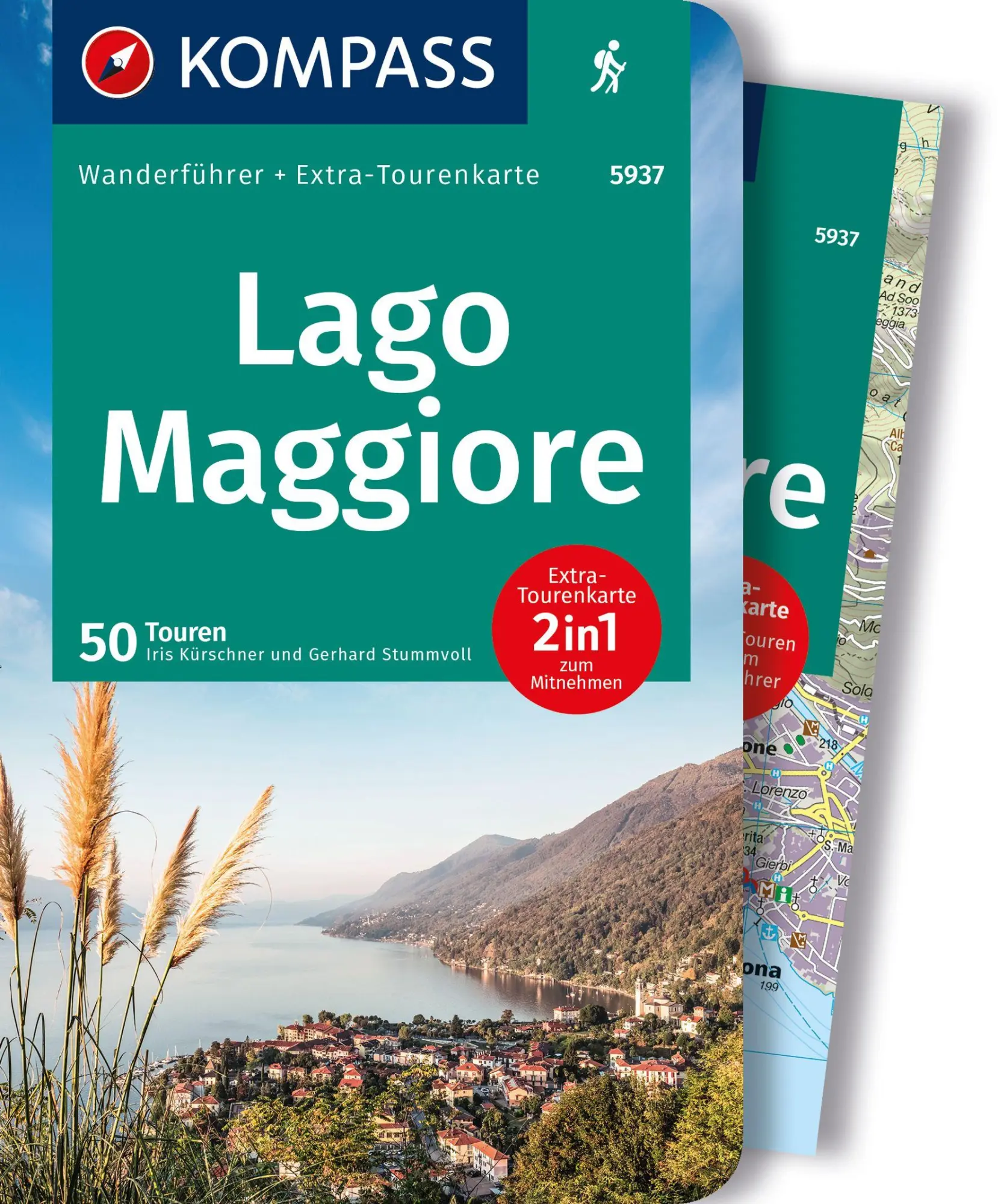 Cover: 9783991219378 | KOMPASS Wanderführer Lago Maggiore, 50 Touren mit Extra-Tourenkarte
