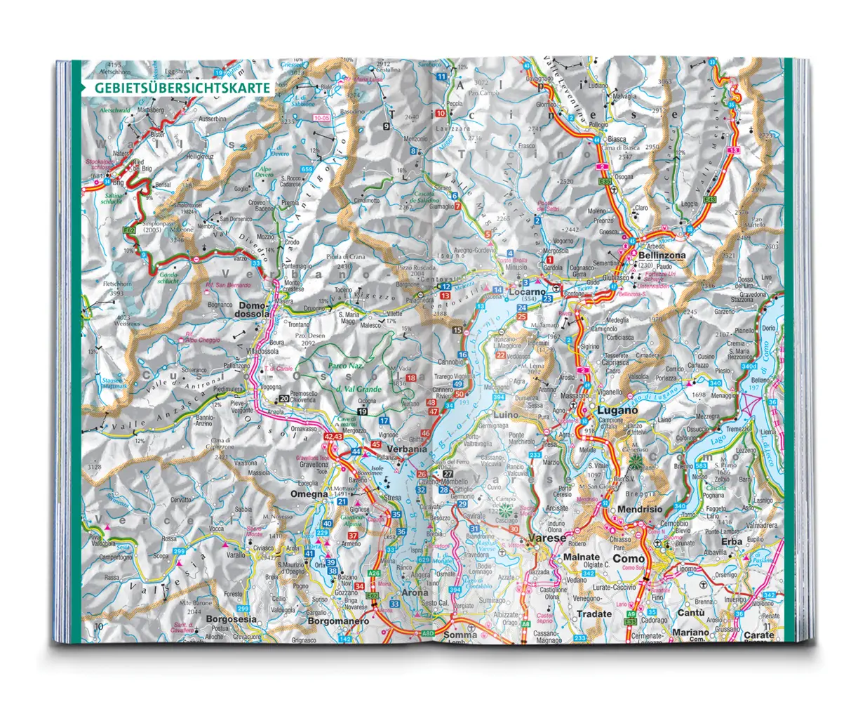 Bild: 9783991219378 | KOMPASS Wanderführer Lago Maggiore, 50 Touren mit Extra-Tourenkarte