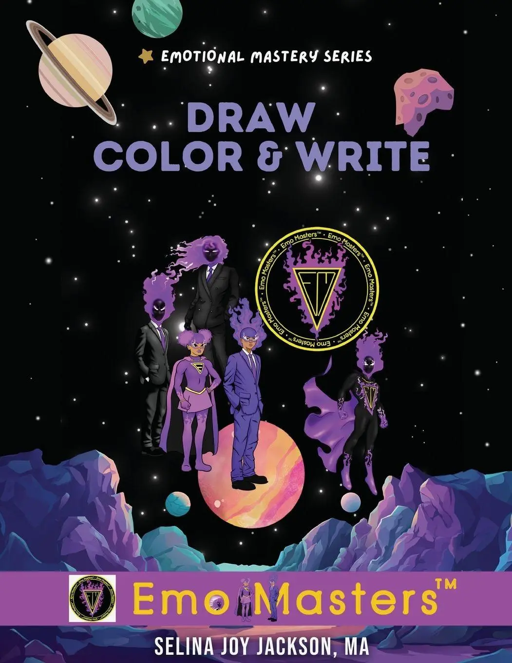 Cover: 9798991499378 | Draw, Color &amp; Write! | Emotional Mastery Series Emo Masters | Jackson