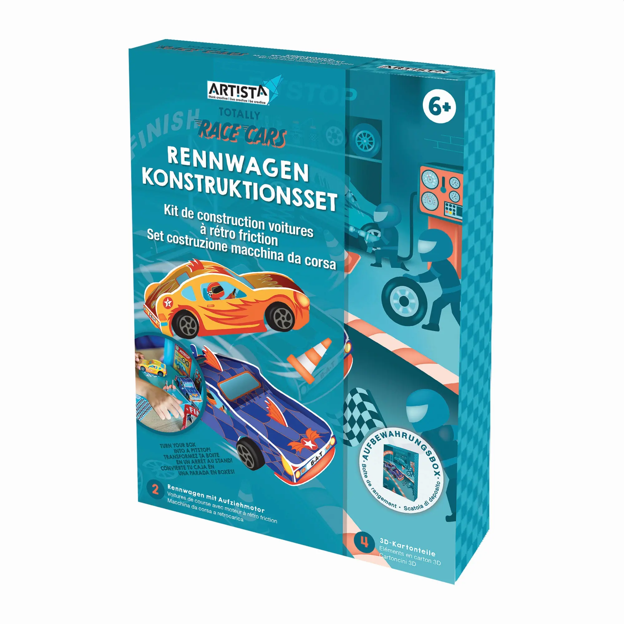 Cover: 7640111379478 | Artista - Rennwagen Konstruktionsset | Artista | Spielzeug | 9301927