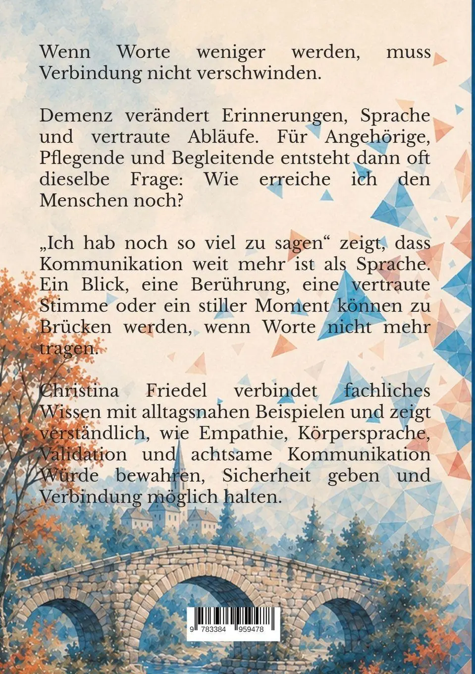 Rückseite: 9783384959478 | Ich hab noch so viel zu sagen | Christina Friedel | Taschenbuch | 2026