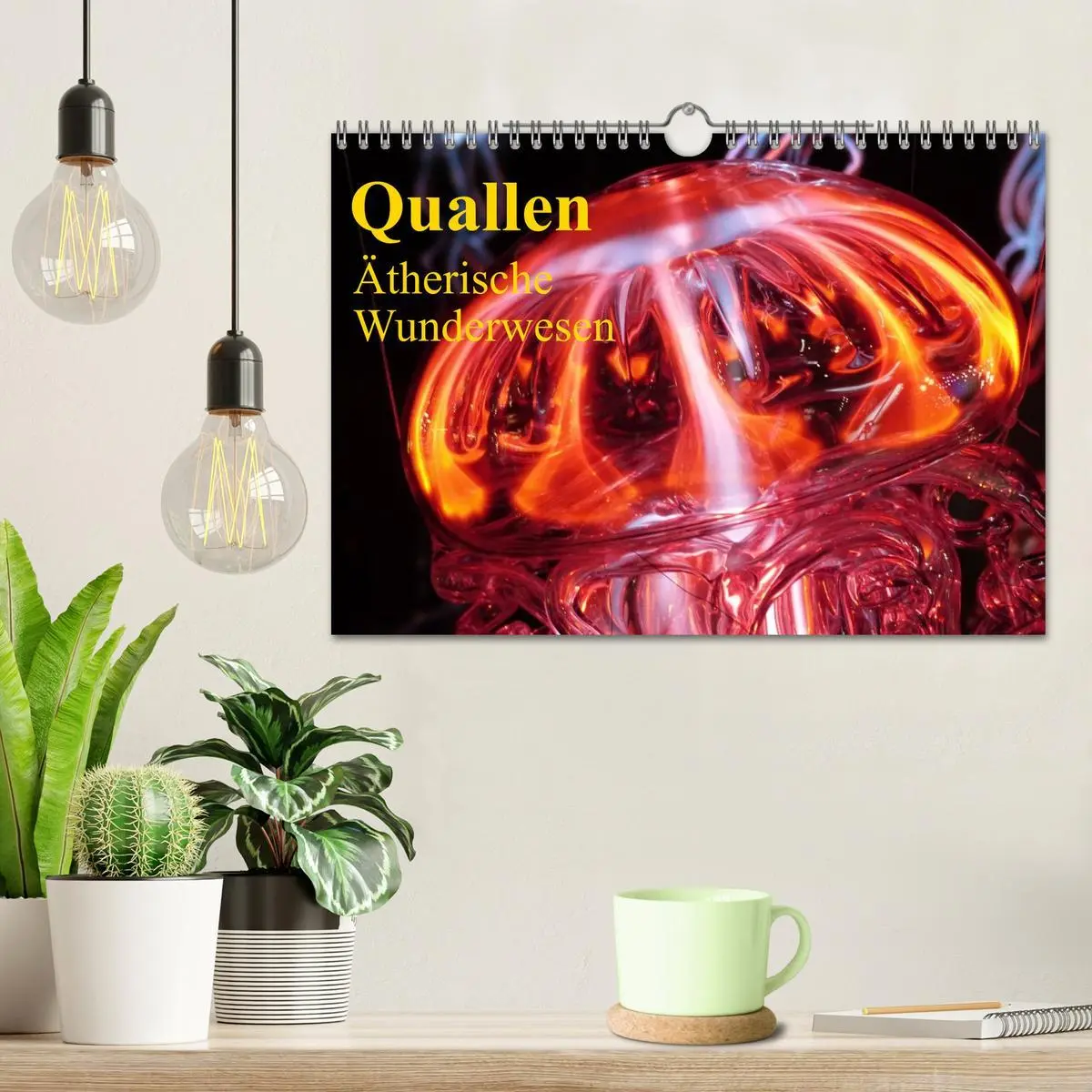 Bild: 9783516239478 | Quallen ¿ Ätherische Wunderwesen (Wandkalender 2026 DIN A4 quer),...