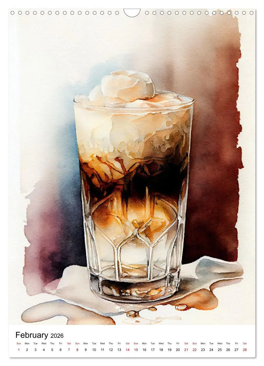 Bild: 9783516549478 | Artistic cocktails (Wall Calendar 2026 DIN A3 portrait), CALVENDO...
