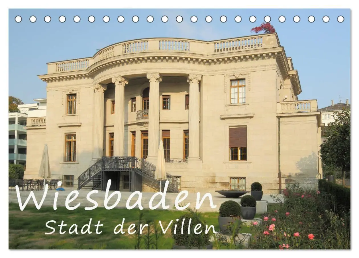 Cover: 9783569569478 | Wiesbaden - Stadt der Villen (Tischkalender 2027 DIN A5 quer),...