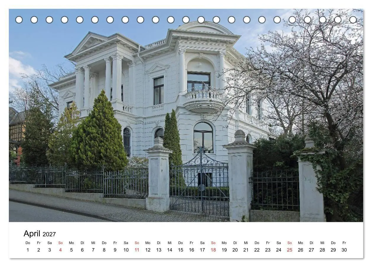 Bild: 9783569569478 | Wiesbaden - Stadt der Villen (Tischkalender 2027 DIN A5 quer),...