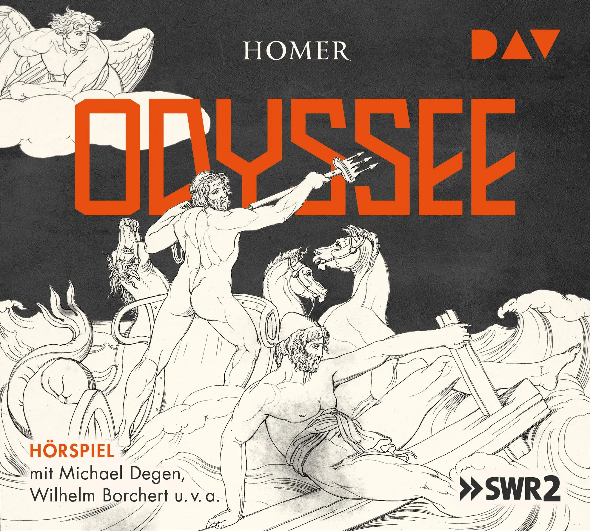 Cover: 9783742409478 | Odyssee | Hörspiel mit Michael Degen, Wilhelm Borchert u.v.a. (4 CDs)