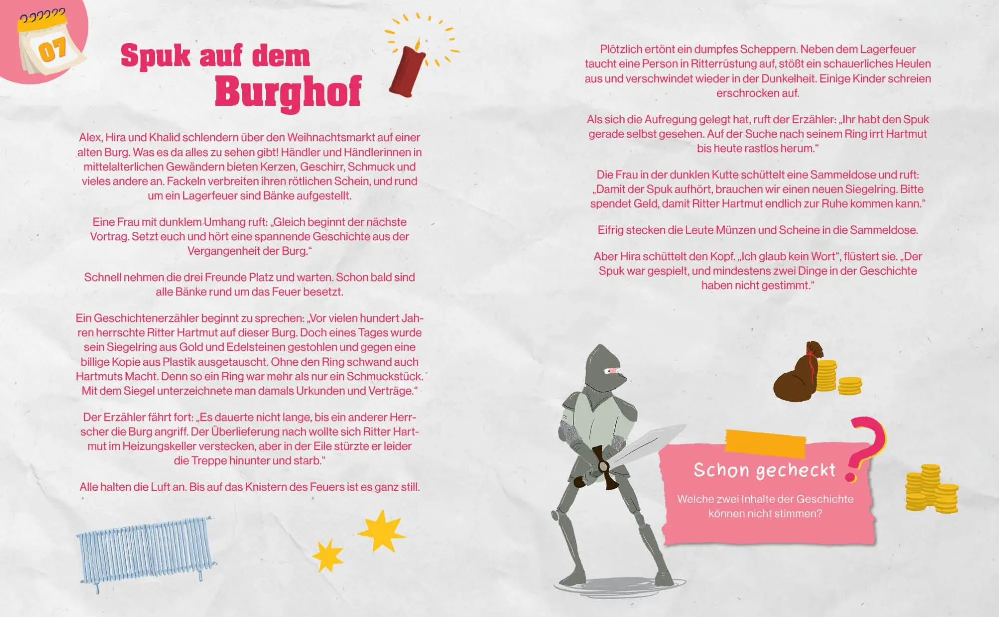 Bild: 9783745929478 | Checker Tobi: Das Adventskalender-Buch - Der X-mas-Check: Abenteuer...