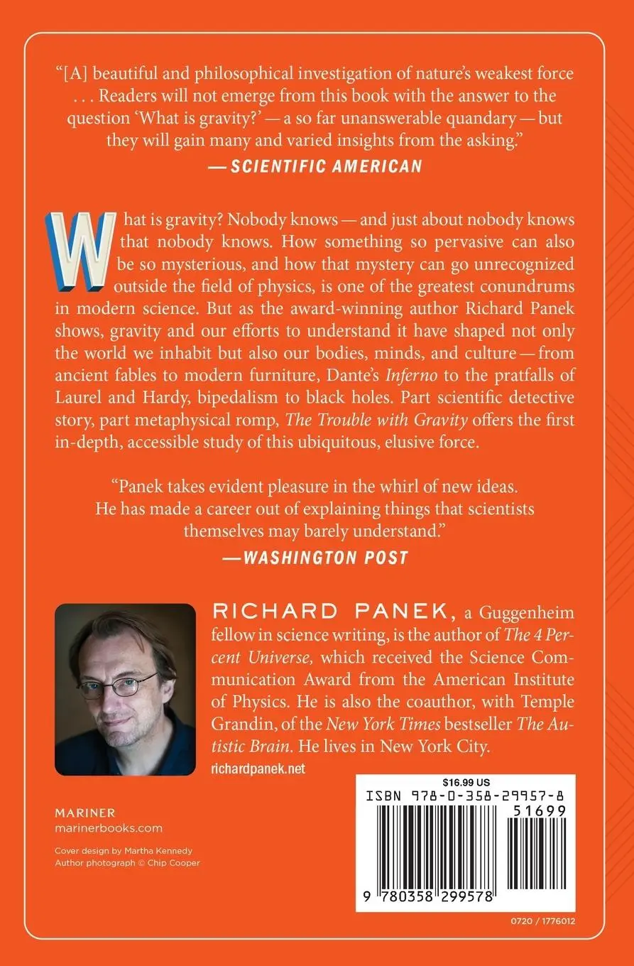 Rückseite: 9780358299578 | Trouble with Gravity | Solving the Mystery Beneath Our Feet | Panek