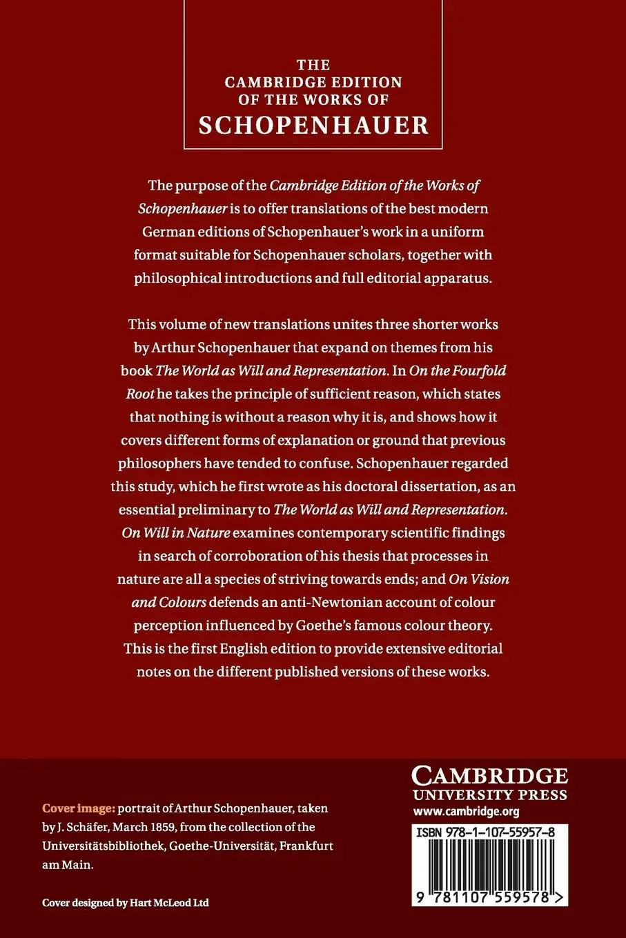 Rückseite: 9781107559578 | Schopenhauer | Arthur Schopenhauer | Taschenbuch | Englisch | 2015