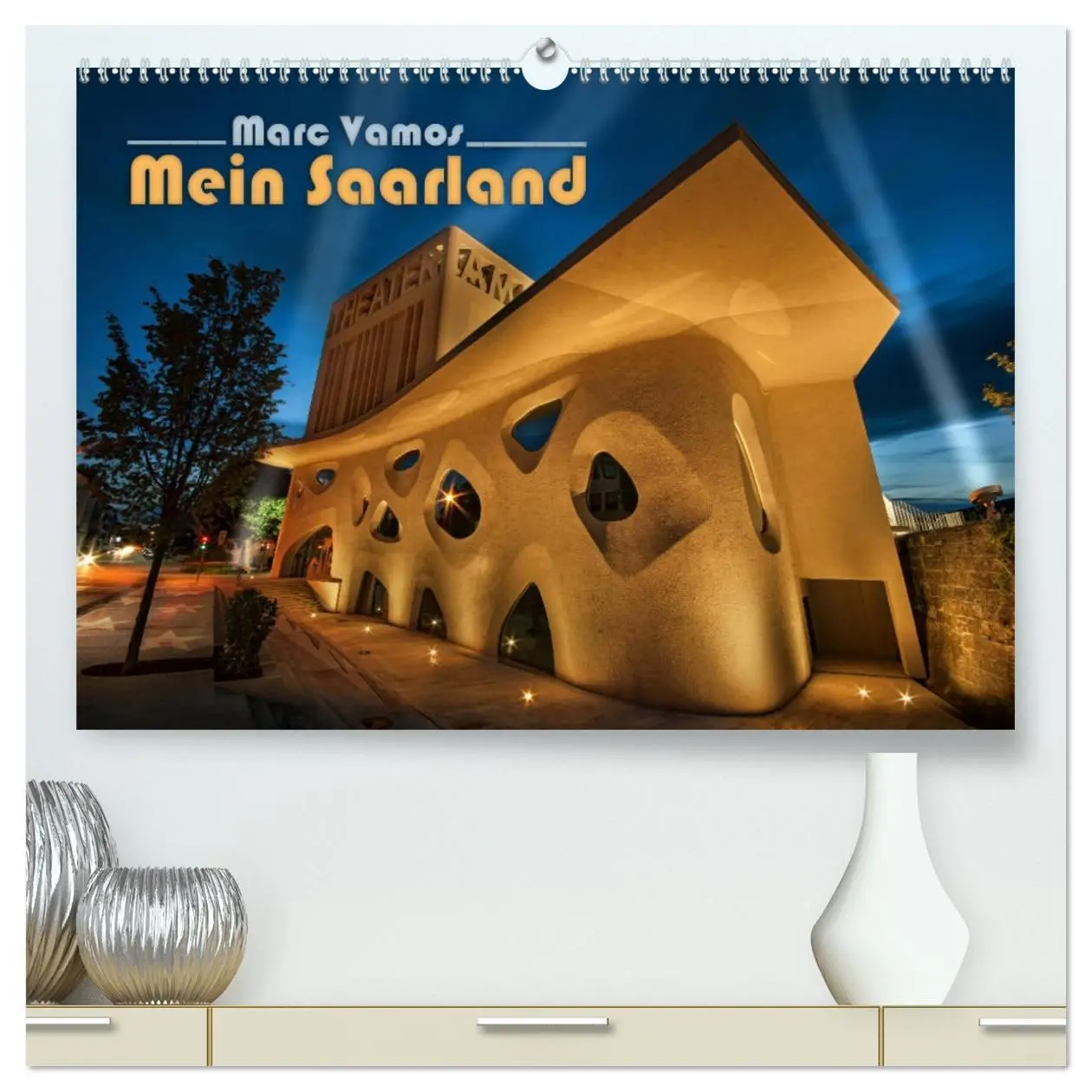 Cover: 9783457759578 | Marc Vamos - Mein Saarland (hochwertiger Premium Wandkalender 2026...