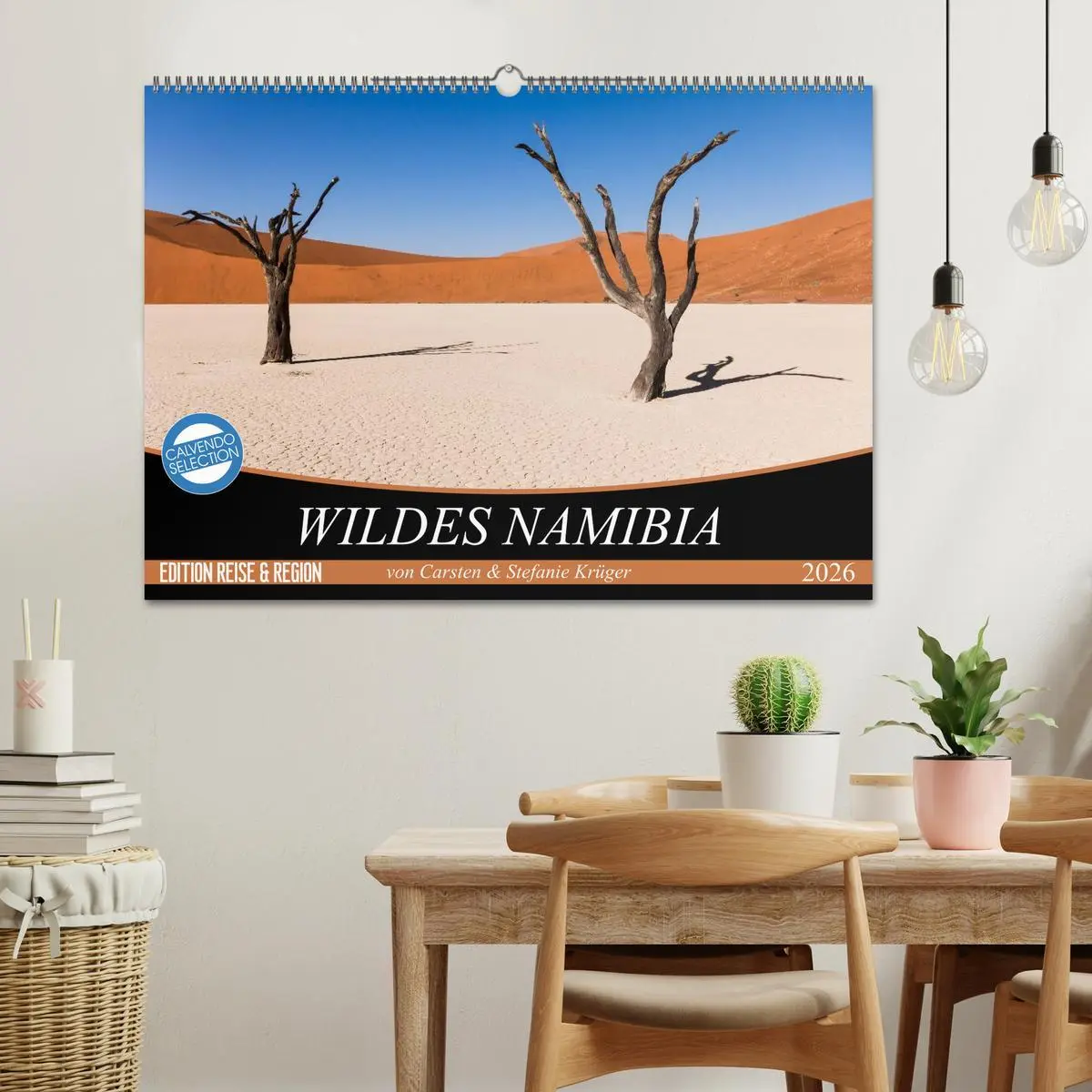 Bild: 9783516159578 | Wildes Namibia (Wandkalender 2026 DIN A2 quer), CALVENDO...