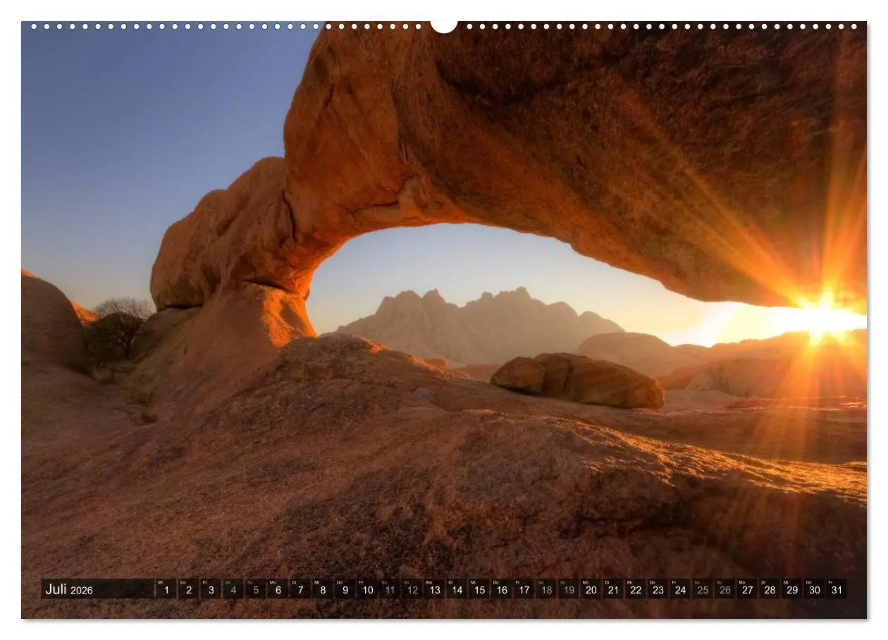 Bild: 9783516159578 | Wildes Namibia (Wandkalender 2026 DIN A2 quer), CALVENDO...
