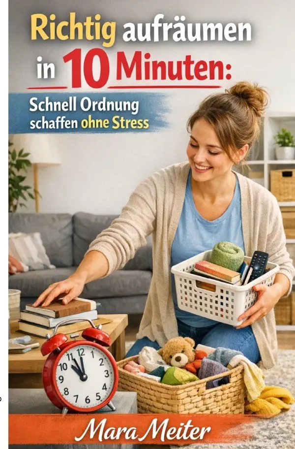 Cover: 9783565289578 | Richtig aufräumen in 10 Minuten | Mara Meiter | Taschenbuch | 56 S.
