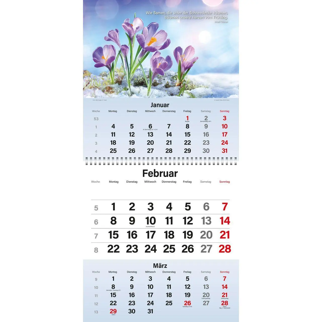 Bild: 9783754829578 | Gott segne meinen Tag 2027 | 3-Monats-Terminer | Kalender | 14 S.