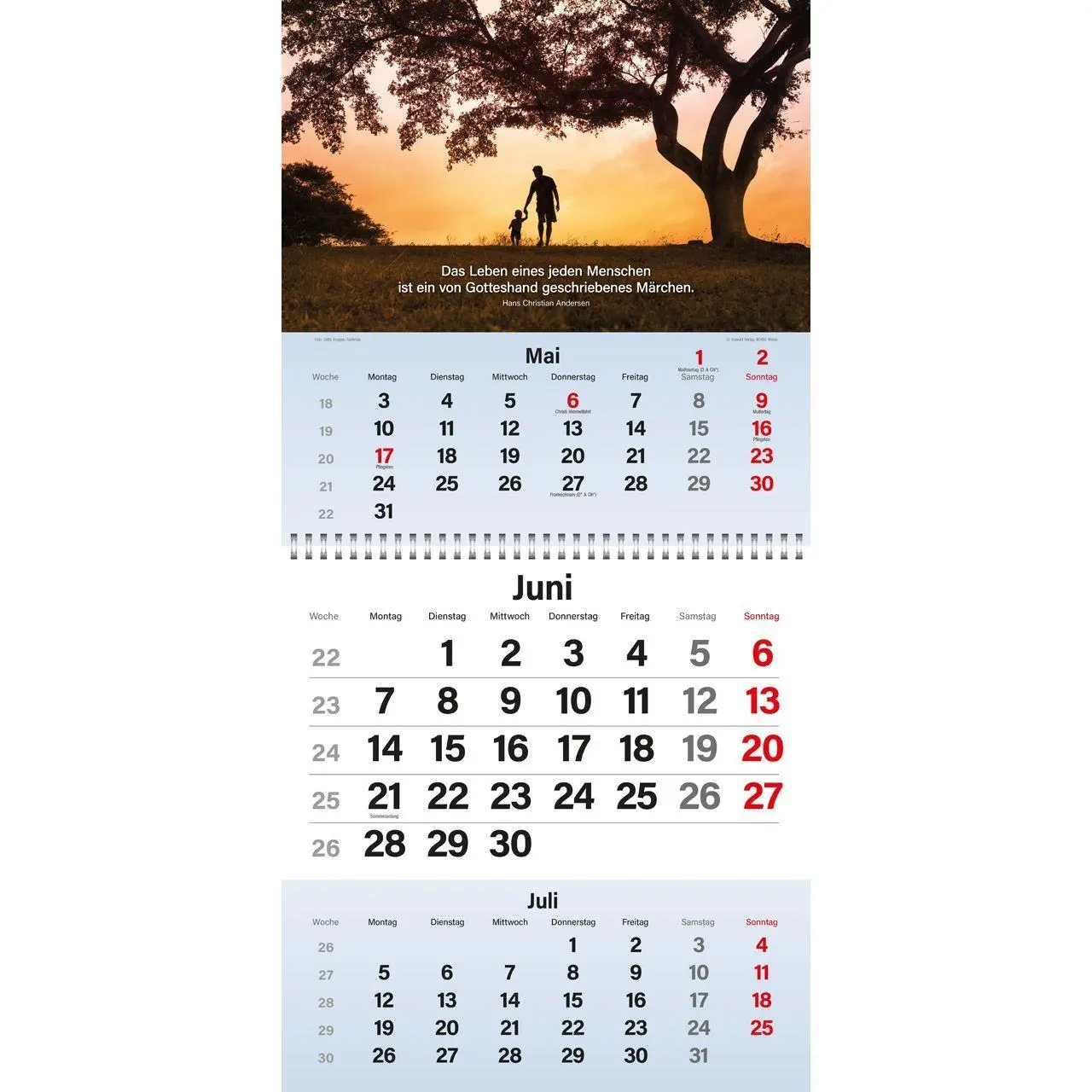 Bild: 9783754829578 | Gott segne meinen Tag 2027 | 3-Monats-Terminer | Kalender | 14 S.