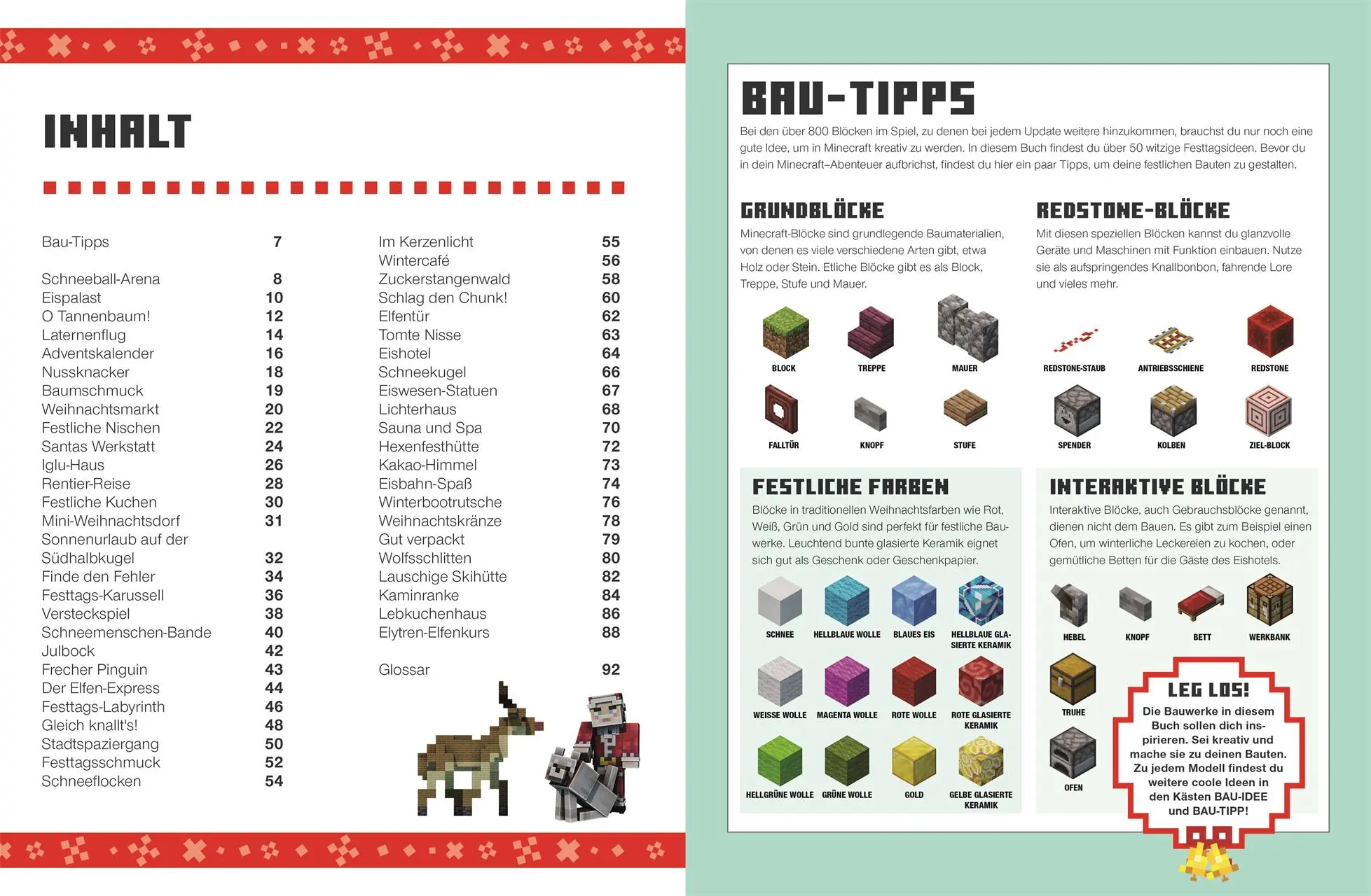 Bild: 9783831049578 | Das offizielle Minecraft Winterbuch | DK Verlag | Buch | 96 S. | 2024