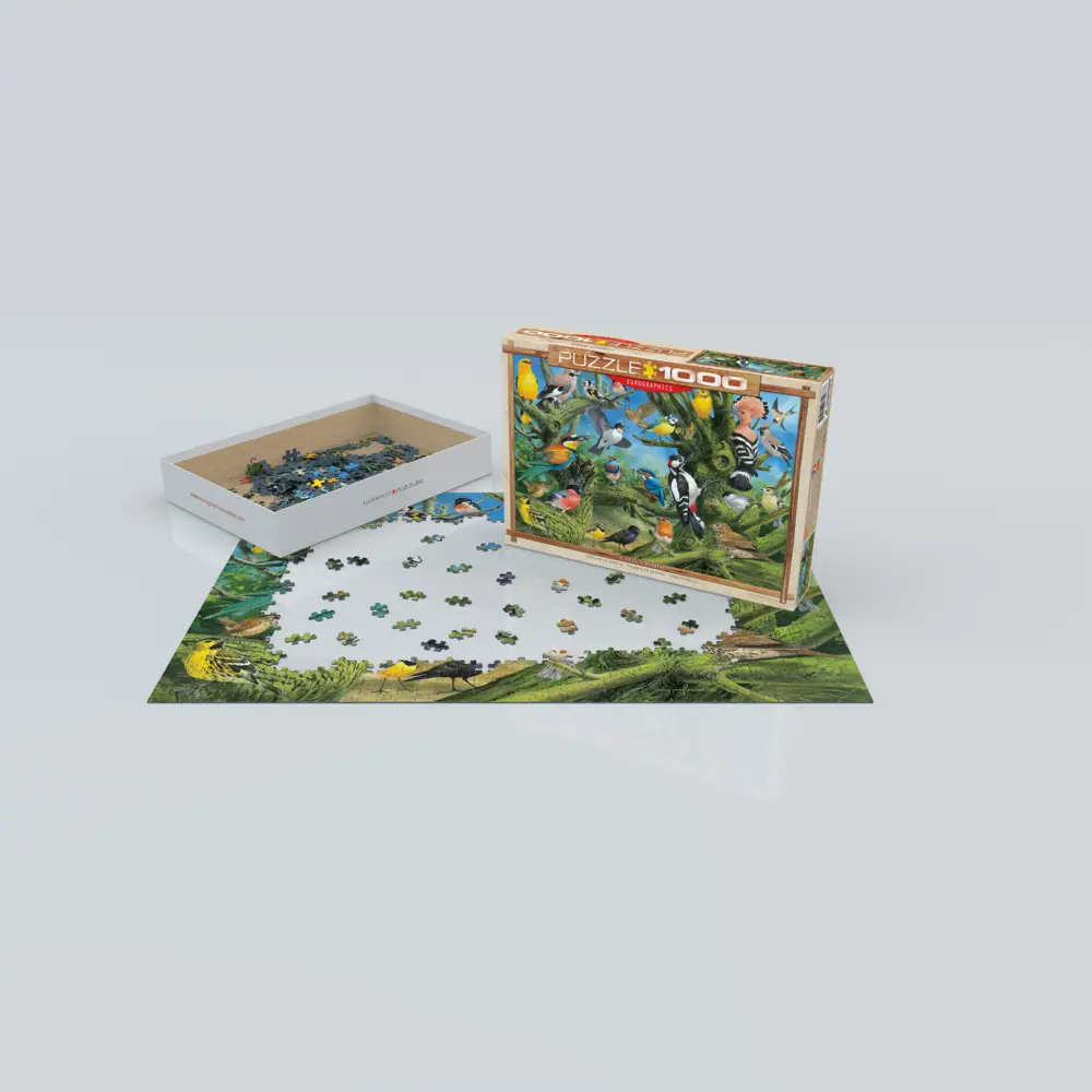 Bild: 628136609678 | Gartenvögel von Joahn Francis (Puzzle) | Joahn Francis | Spiel | 2021