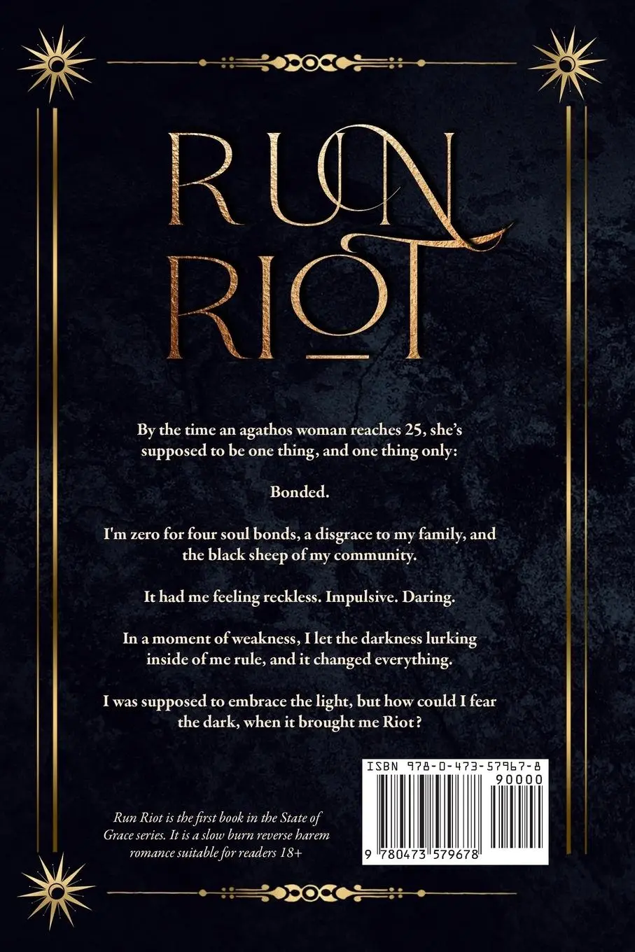 Rückseite: 9780473579678 | Run Riot | A Reverse Harem Paranormal Romance | Colette Rhodes | Buch