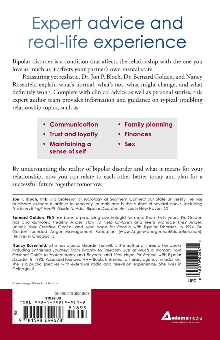Rückseite: 9781598699678 | The Bipolar Relationship | Jon P. Bloch (u. a.) | Taschenbuch | 2009