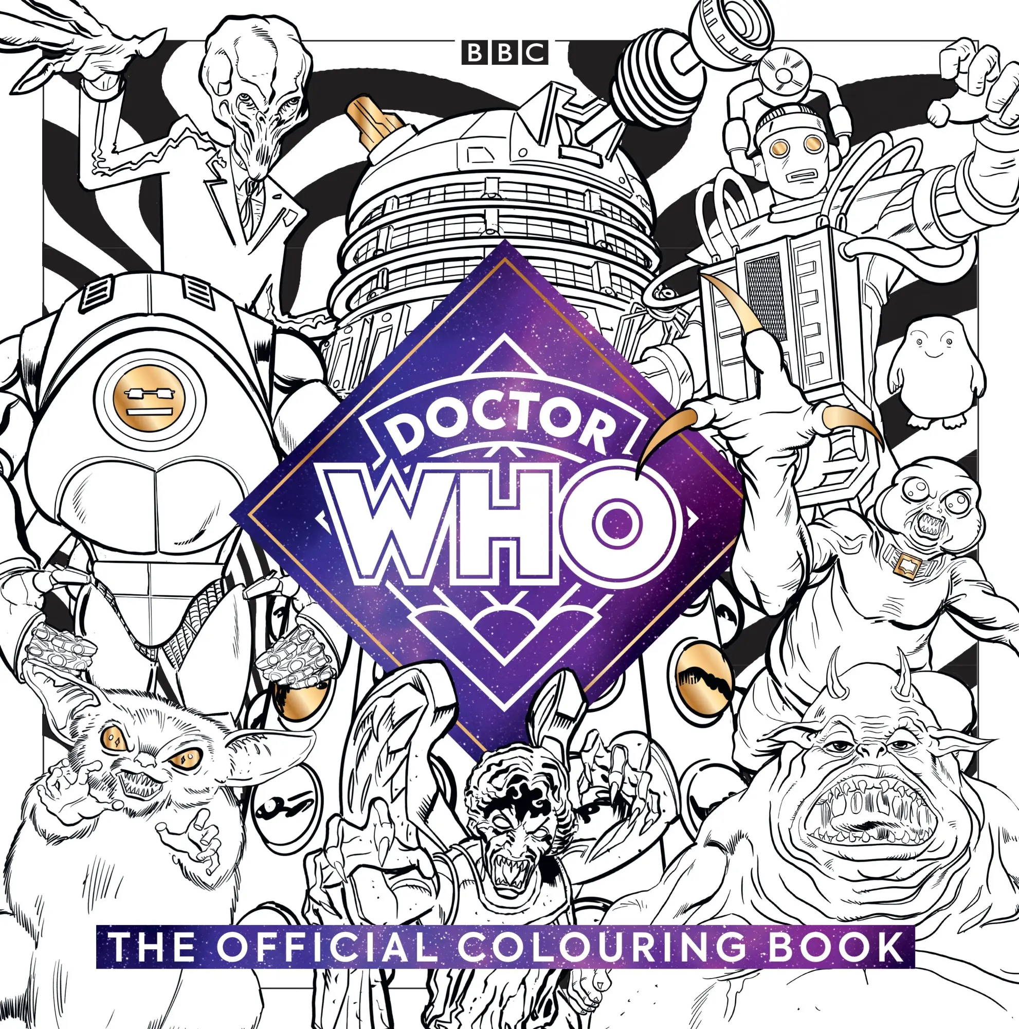 Cover: 9781785949678 | The Official Doctor Who Colouring Book | Mike Collins | Taschenbuch