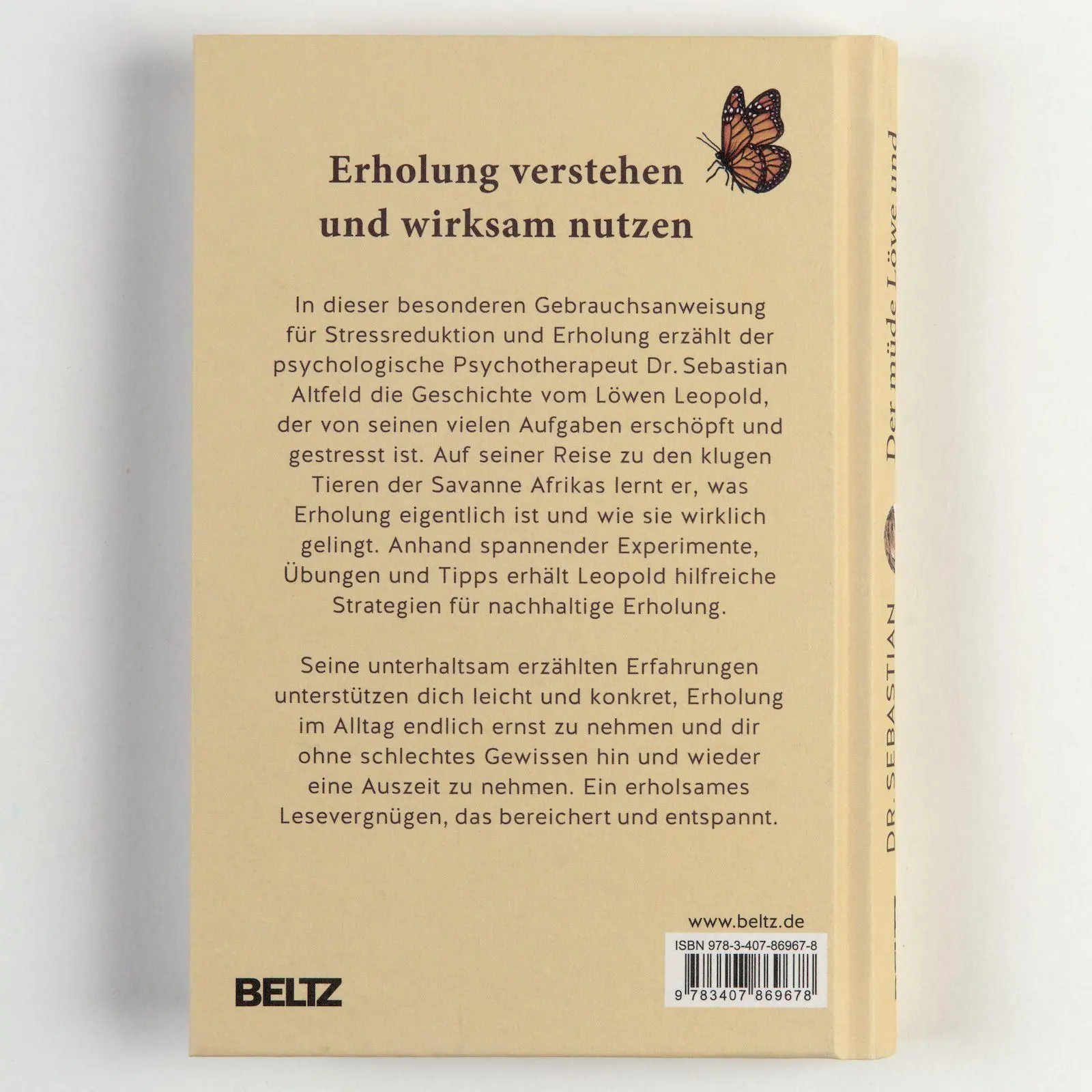Bild: 9783407869678 | Der müde Löwe und die Kunst der Erholung | Sebastian Altfeld | Buch