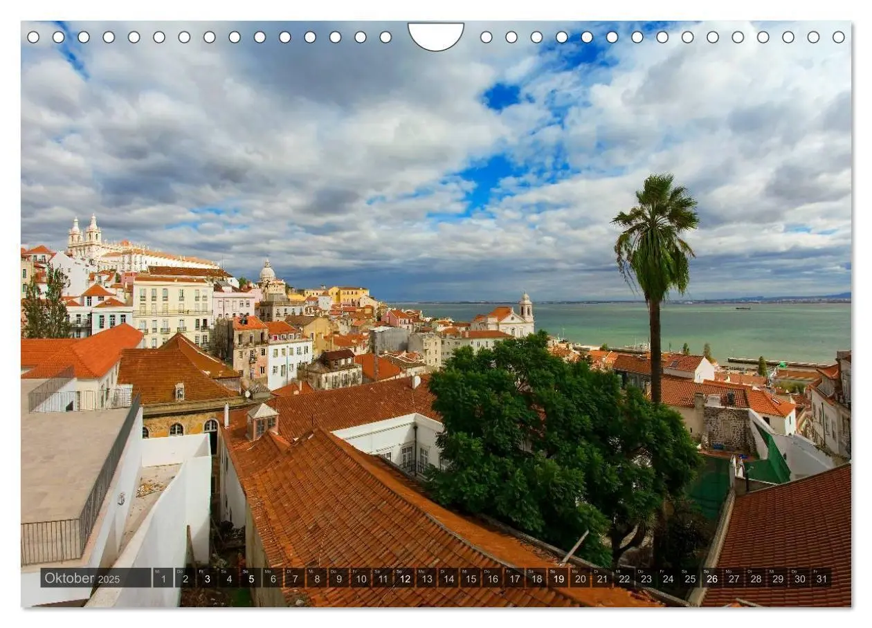 Bild: 9783435729678 | Lissabon - Portugals Metropole (Wandkalender 2025 DIN A4 quer),...