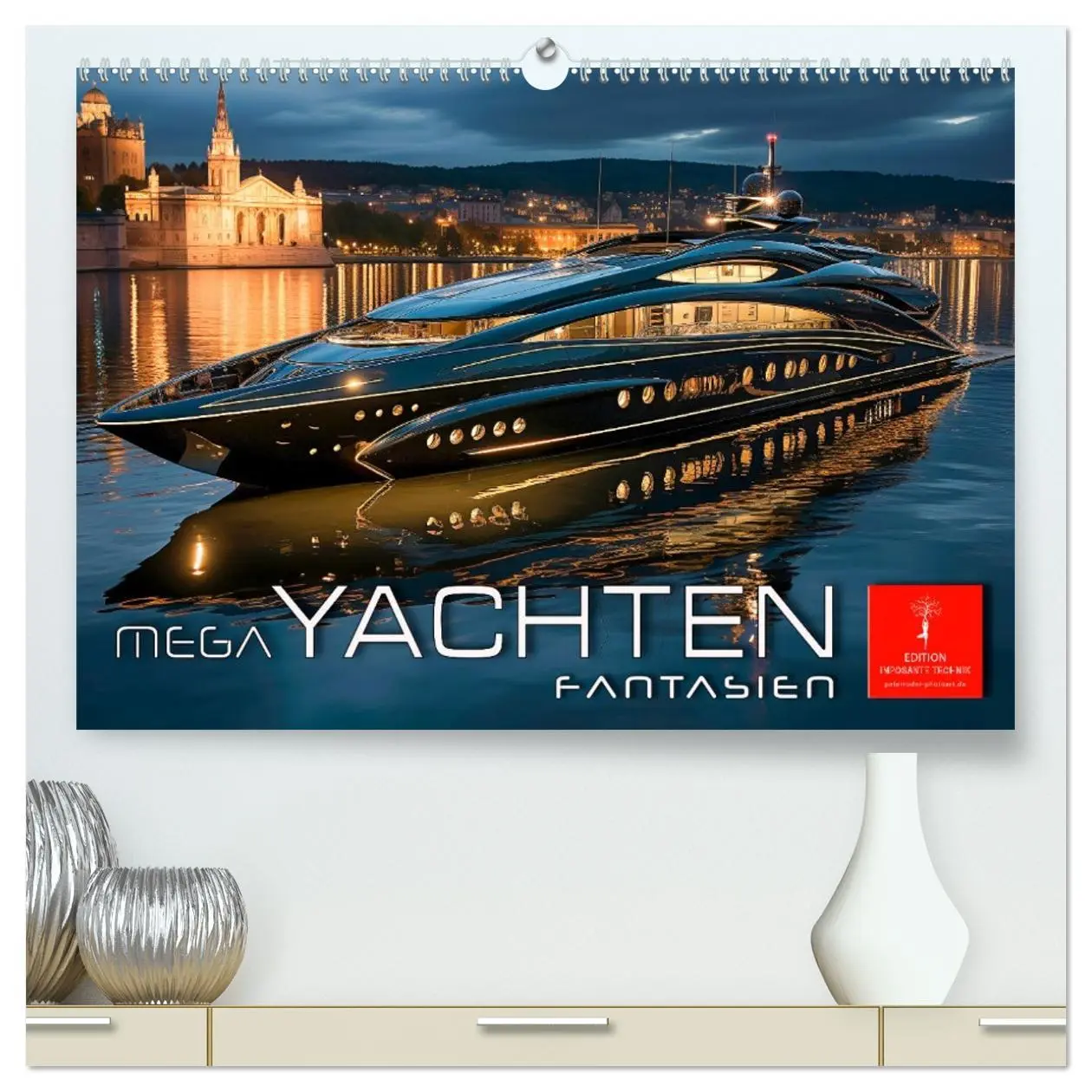 Cover: 9783457509678 | Mega Yachten Fantasien (hochwertiger Premium Wandkalender 2026 DIN...