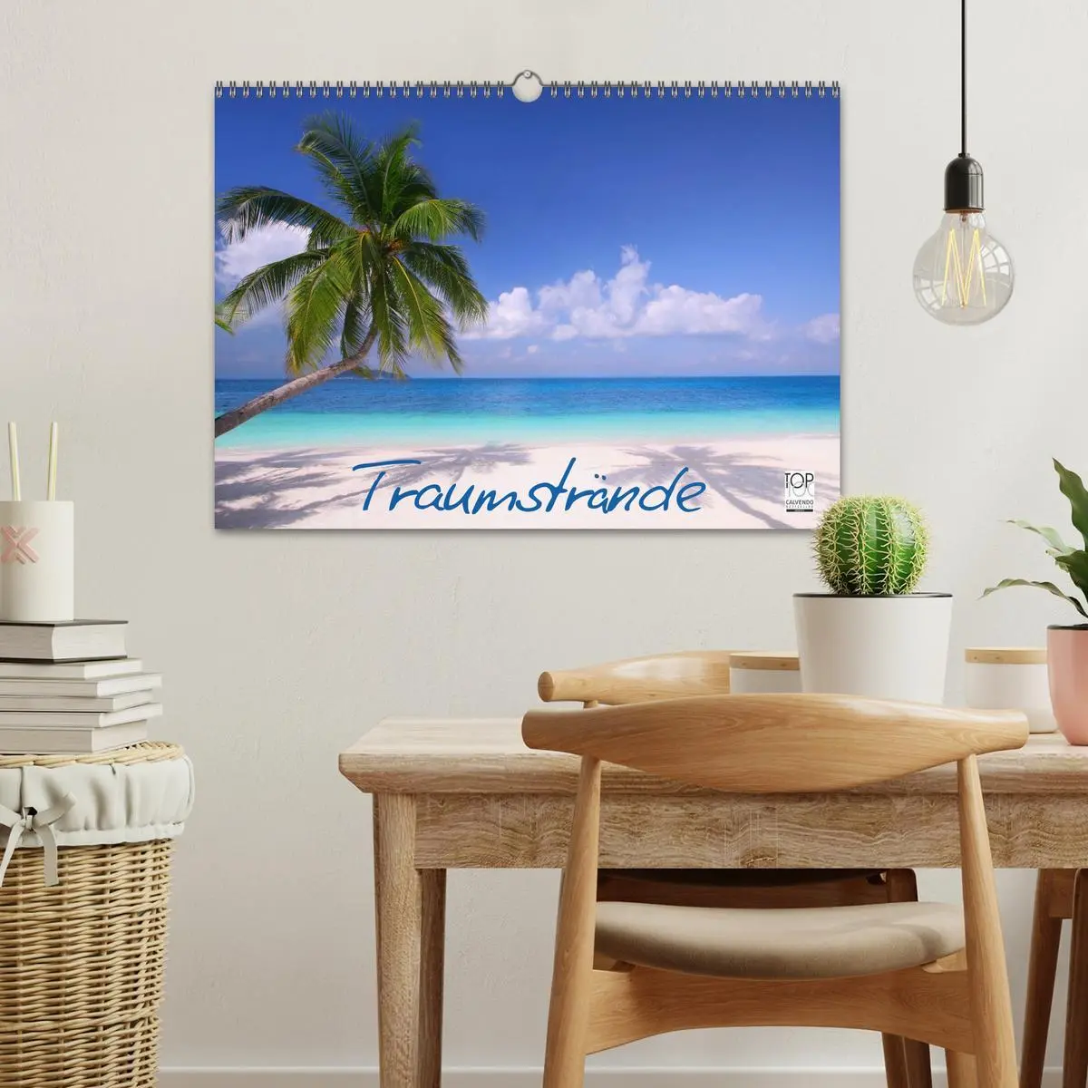 Bild: 9783516149678 | Traumstrände (Wandkalender 2026 DIN A3 quer), CALVENDO Monatskalender