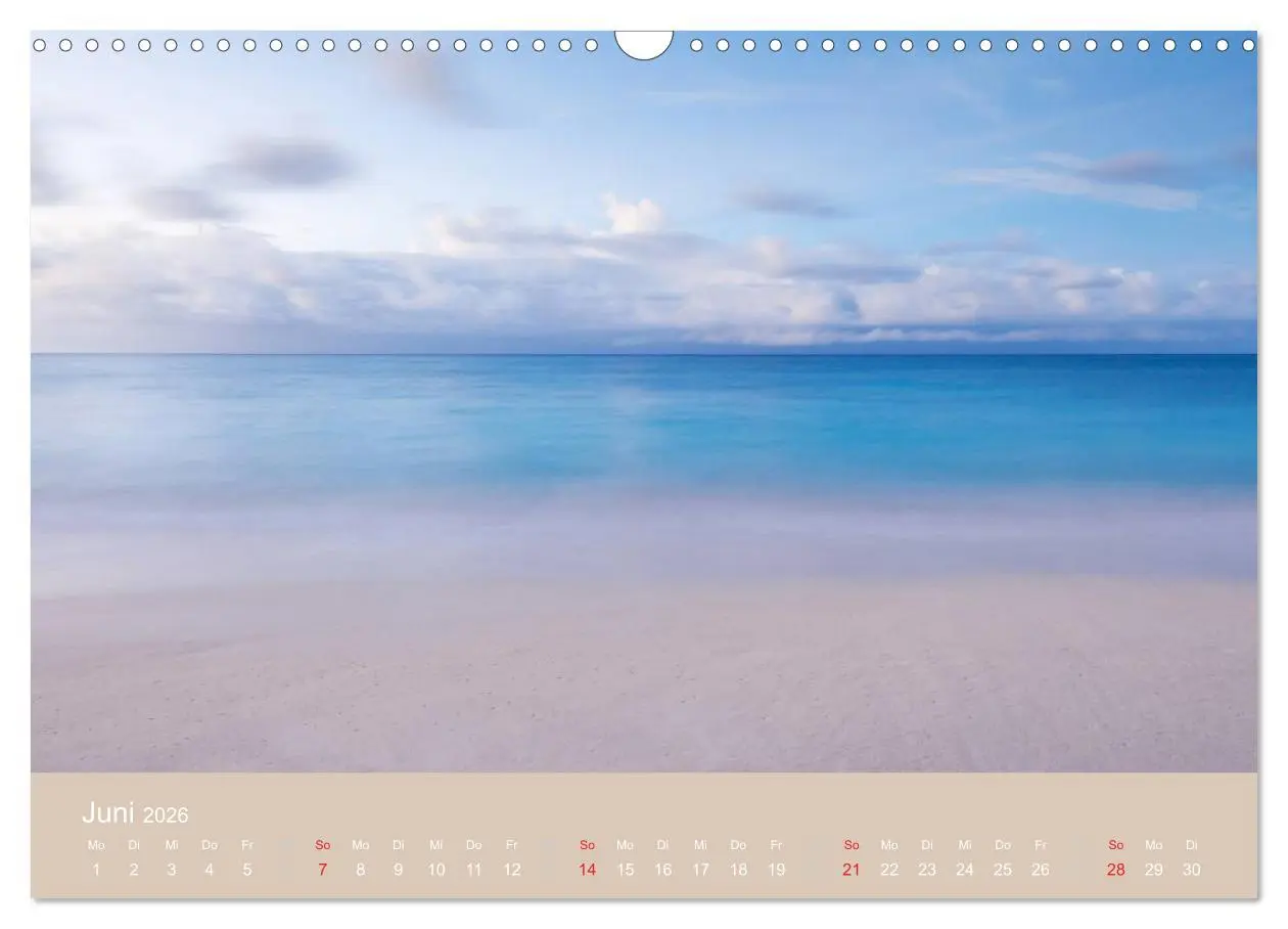 Bild: 9783516149678 | Traumstrände (Wandkalender 2026 DIN A3 quer), CALVENDO Monatskalender