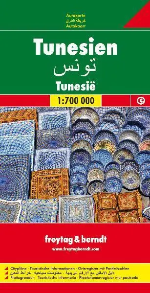 Cover: 9783707909678 | Tunesien | 1:700000 | Freytag-Berndt und Artaria KG | (Land-)Karte