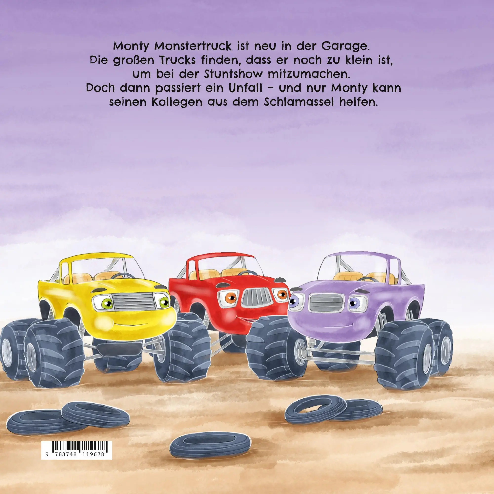 Rückseite: 9783748119678 | Monty Monstertruck | Luisa Geißler | Taschenbuch | 28 S. | Deutsch